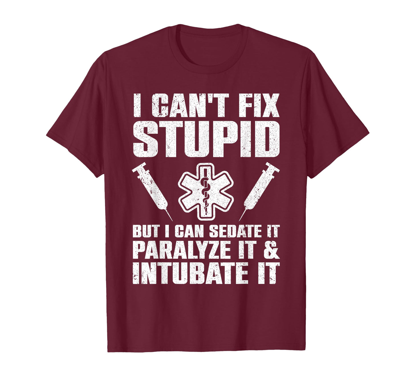 Funny Paramedic Design For Men Women EMT Paramedic EMS Lover T-Shirt