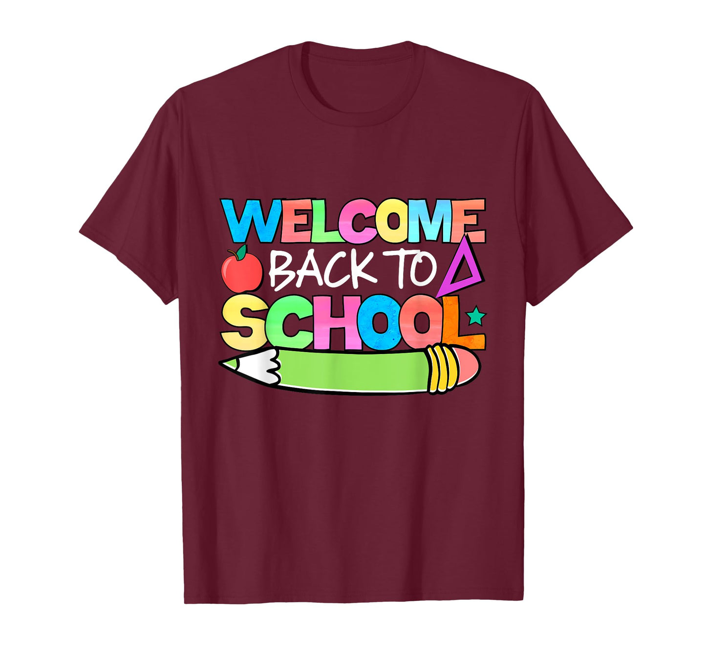 Welcome Back to School Fun First Day of School Vibes T-Shirt