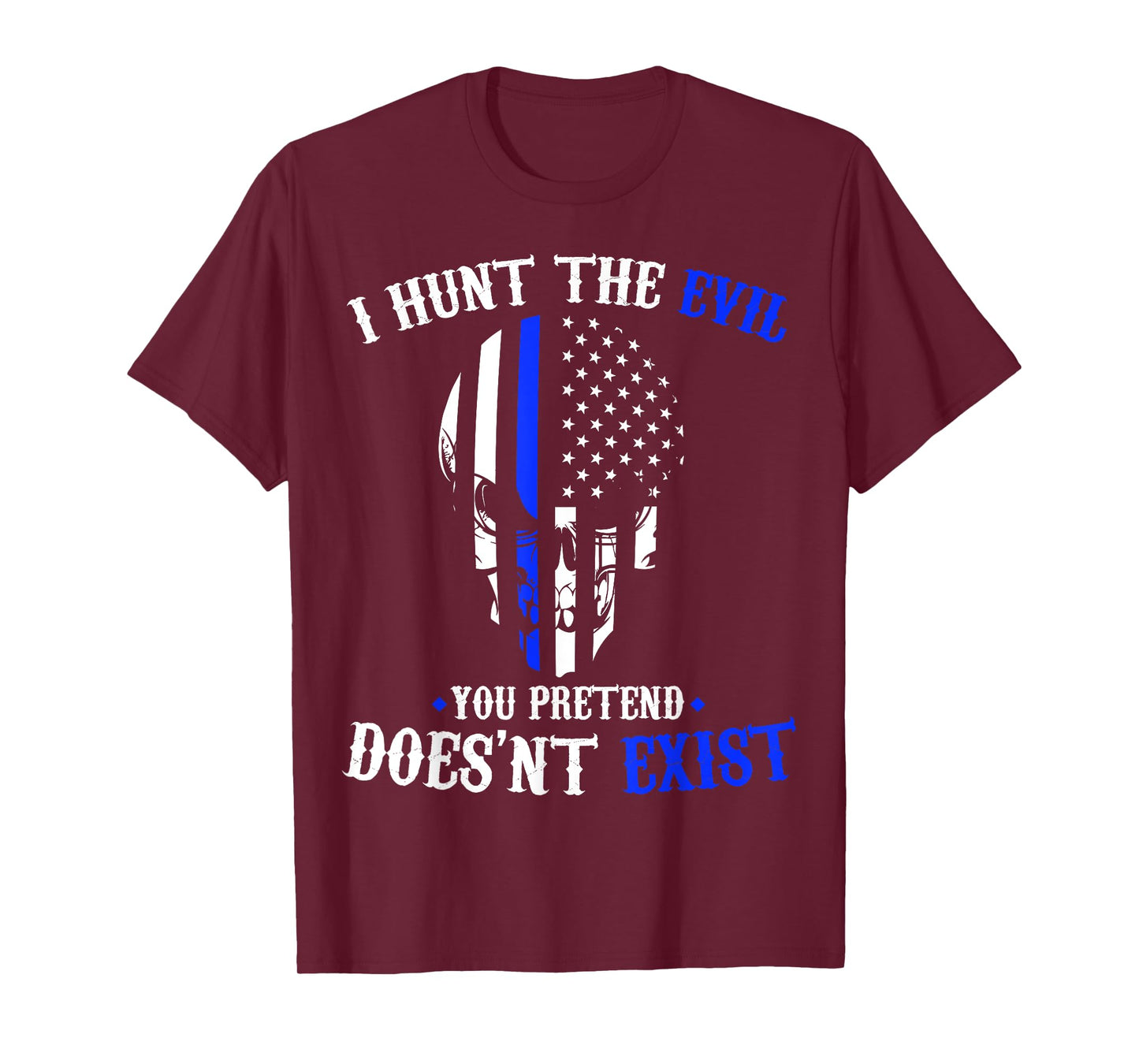 I Hunt The Evil Law Enforcement Sheepdog T-shirts