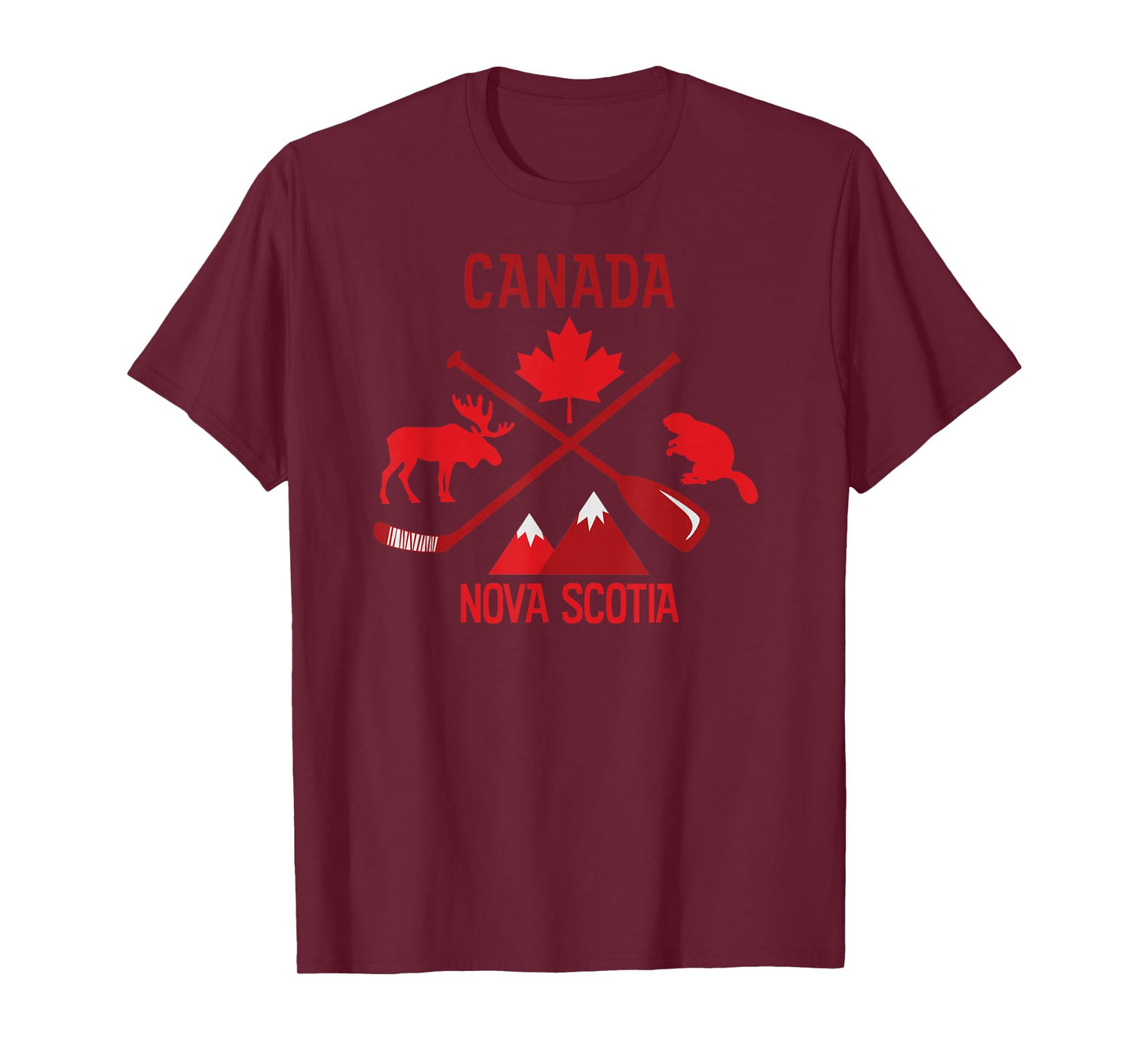 Nova Scotia Canada Symbols T-Shirt T-Shirt