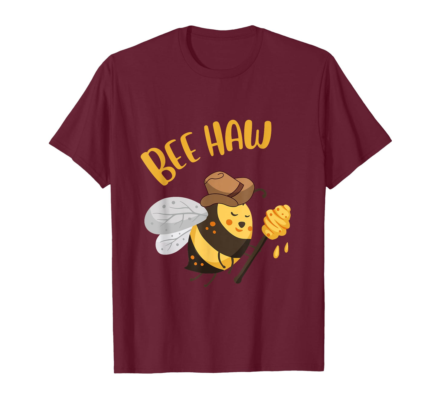 Funny Bee Haw Cowboy Bee Bumble Beehaw Bee T-Shirt