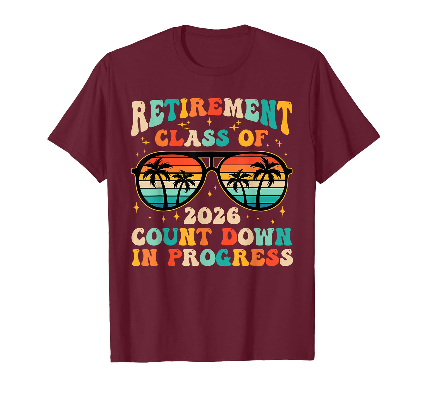 Retirement Class Of 2026 Count Down Progress Retired Teacher T-Shirt