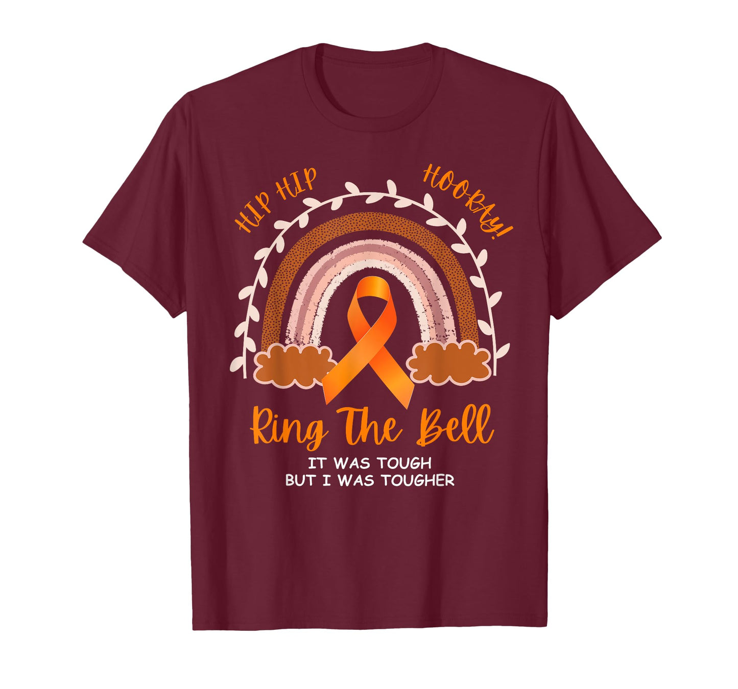 Ring The Bell It Was Tough But I Was Tougher Last Day Chemo T-Shirt