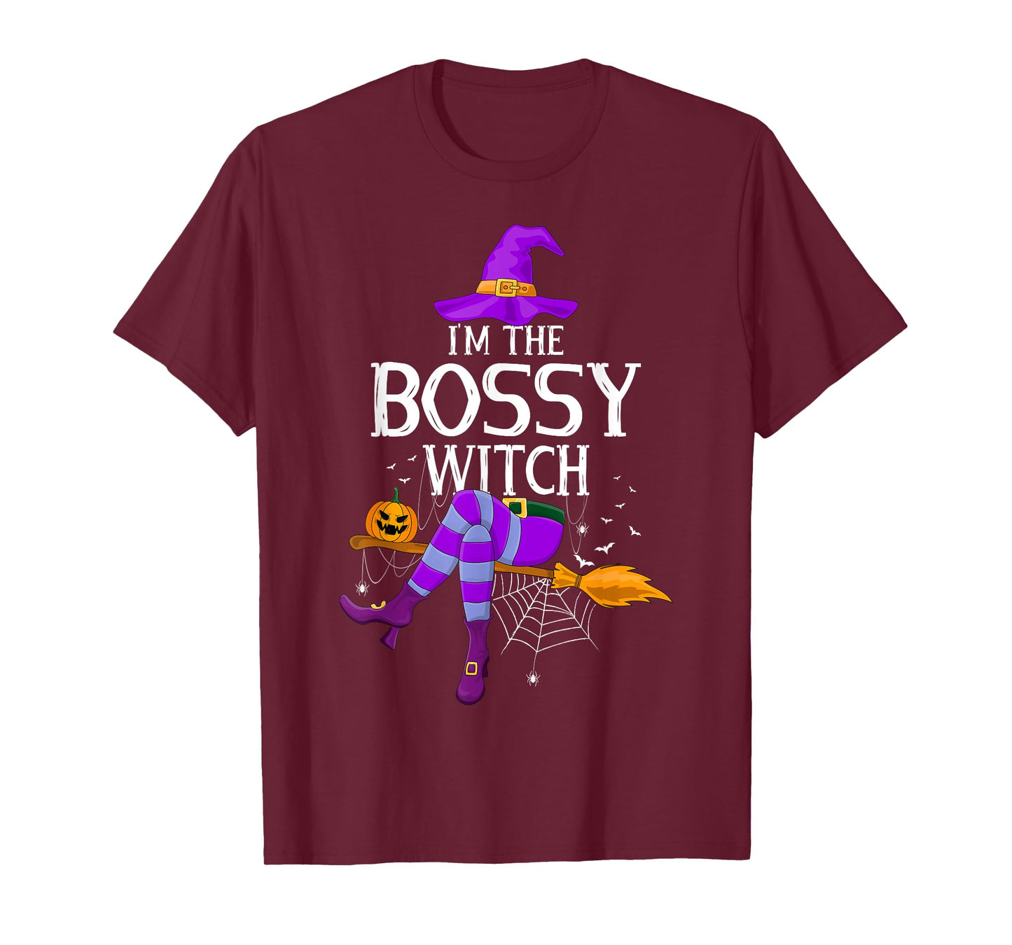 Matching Family Costume I'm The Bossy Witch Halloween T-Shirt