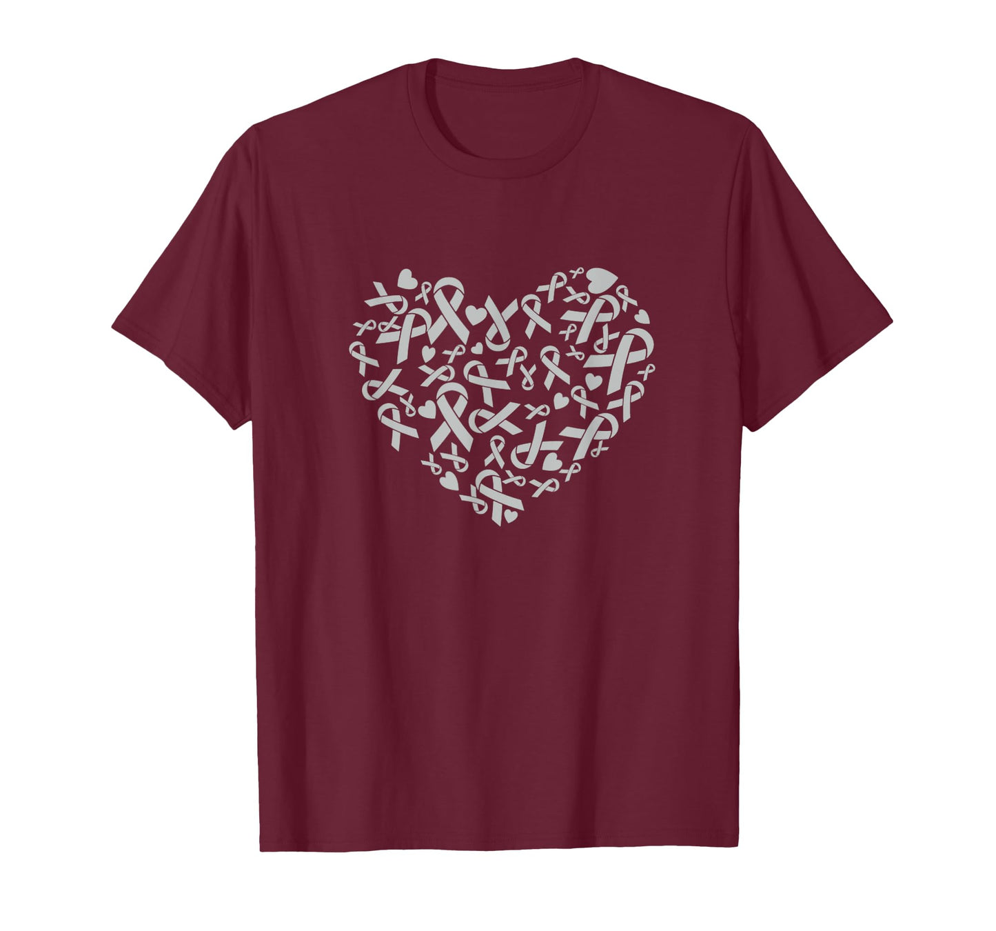 Go Grey In May Brain Cancer Heart T-Shirt