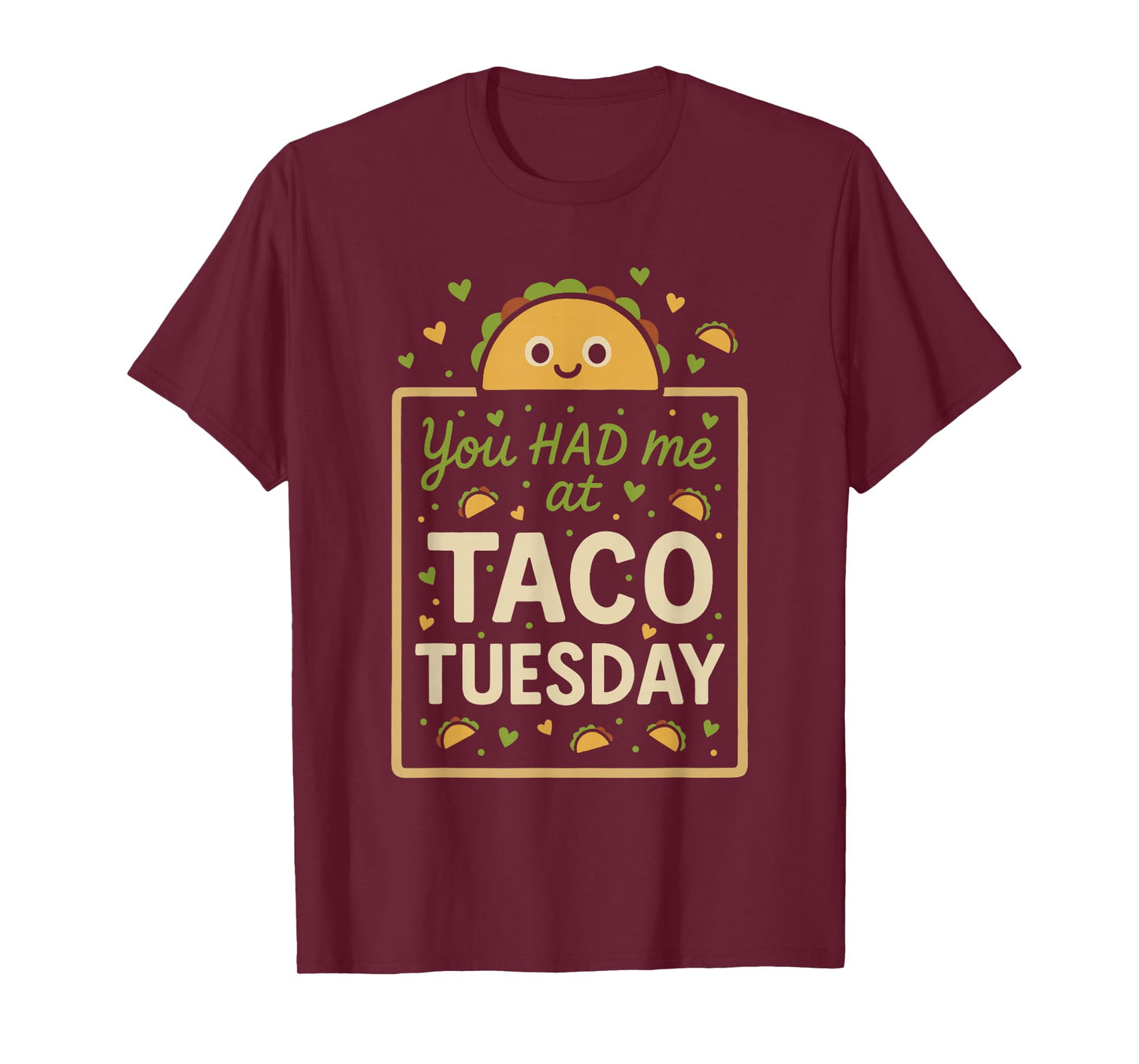 Funny Teacher Taco Tuesday Foodie Classroom Humor T-Shirt