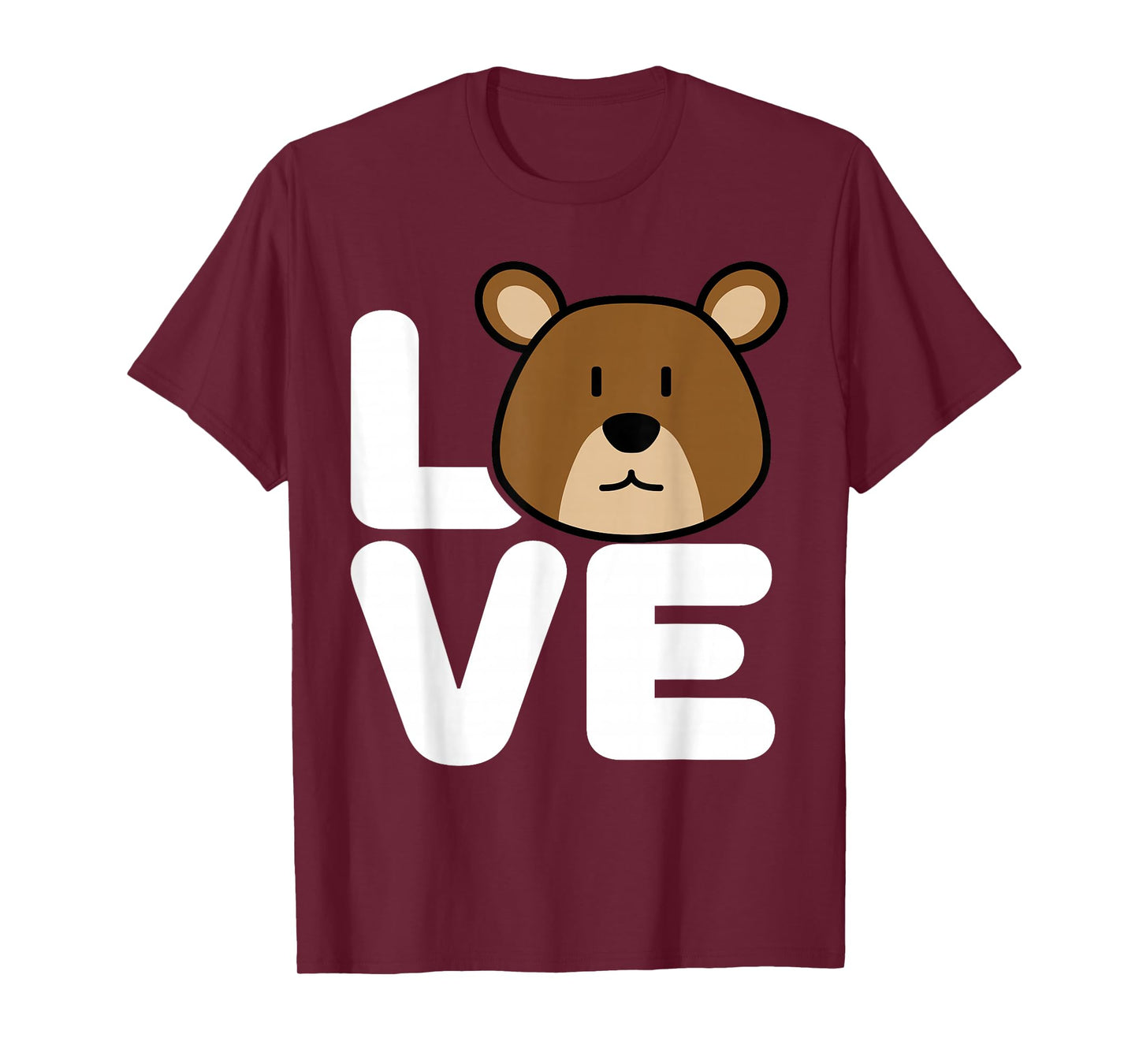 Love Cute Bear Wildlife Animal Graphic | Bear T-Shirt