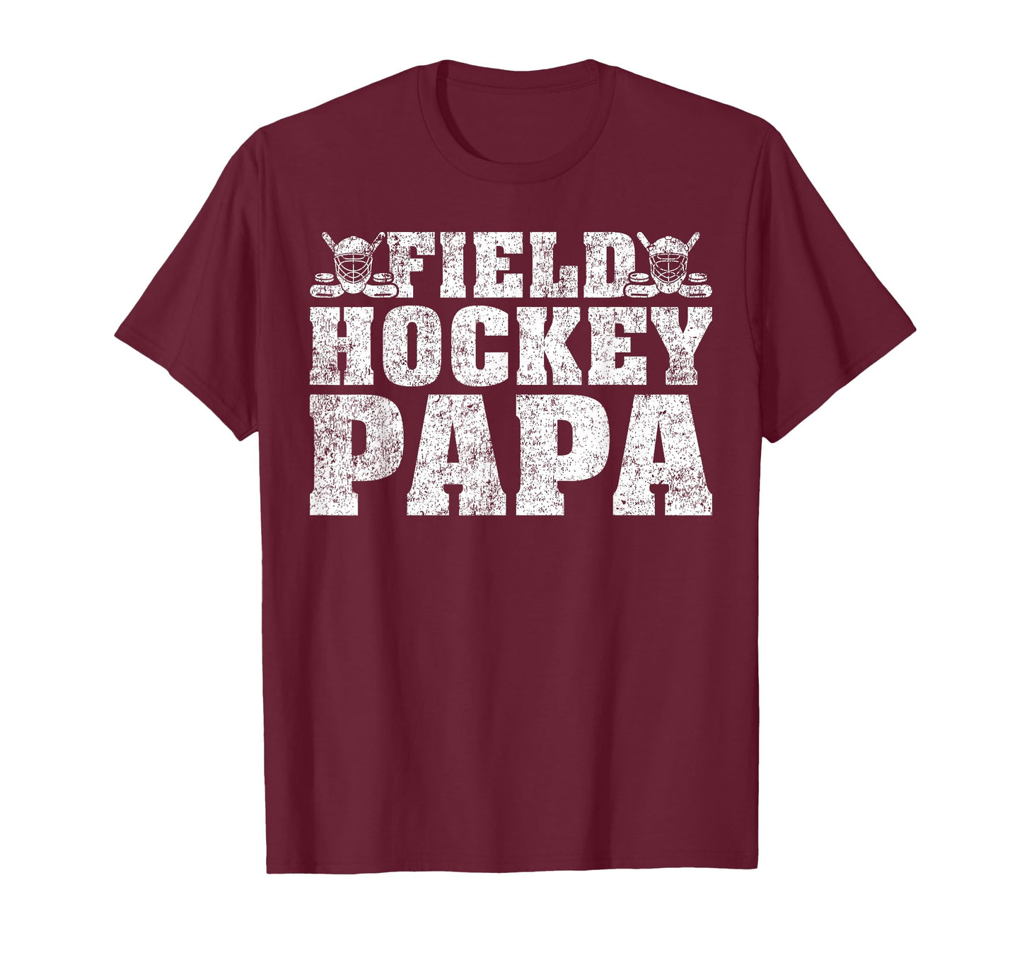 Field Hockey Sports Lover Field Hockey Papa Father's Day T-Shirt