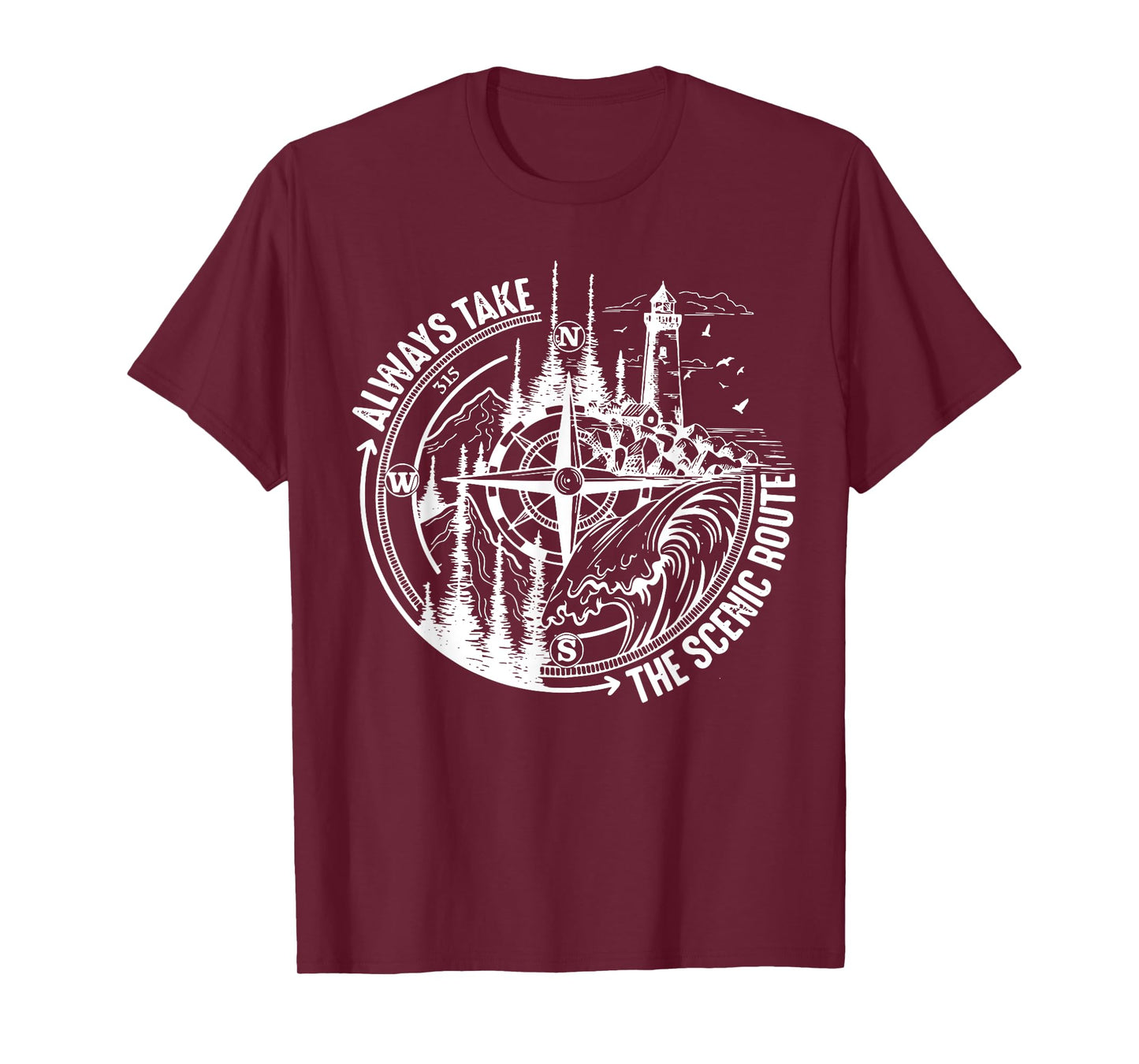 Always Take The Scenic Route T-Shirt