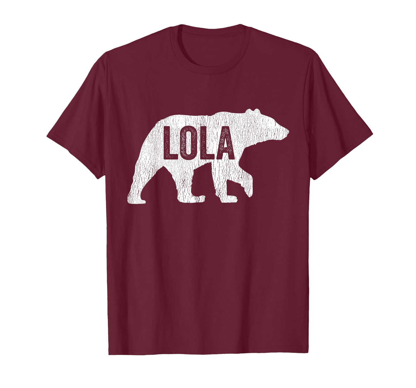 Lola Bear Matching Family Camping Bear Funny Lola T-Shirt