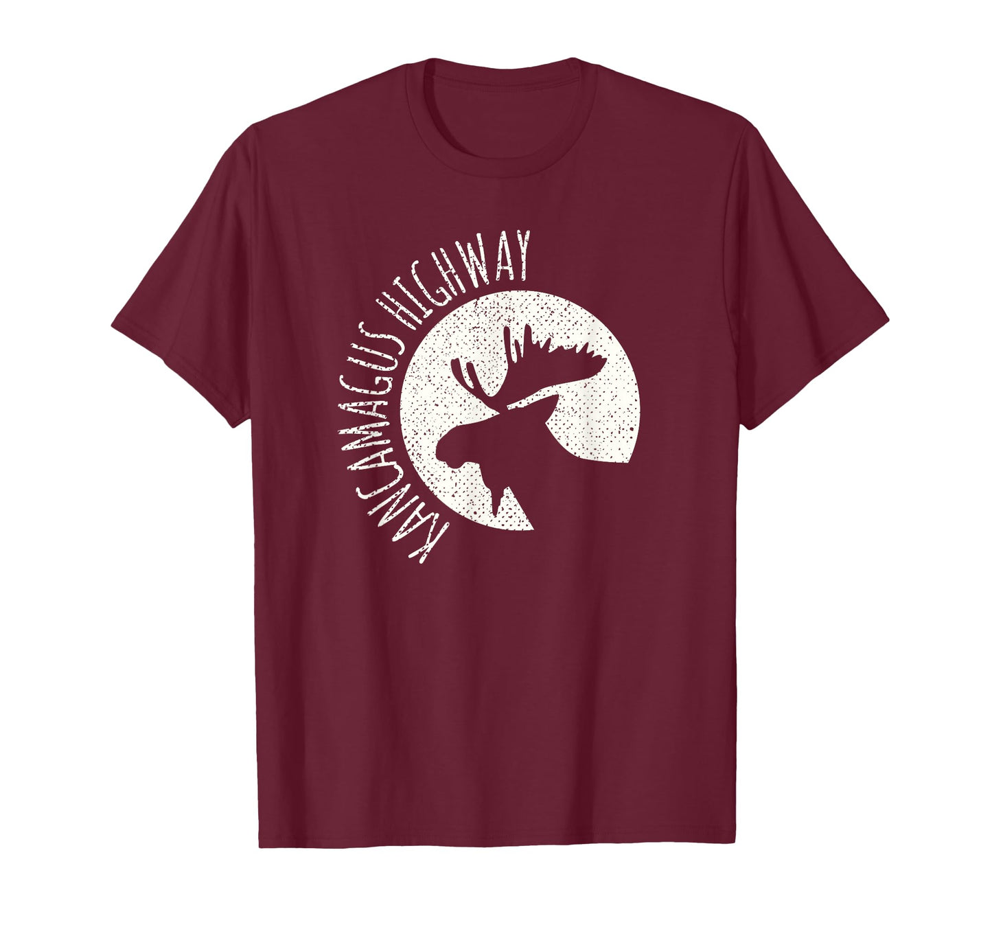 Kancamagus Highway Moose graphic New Hampshire T-Shirt