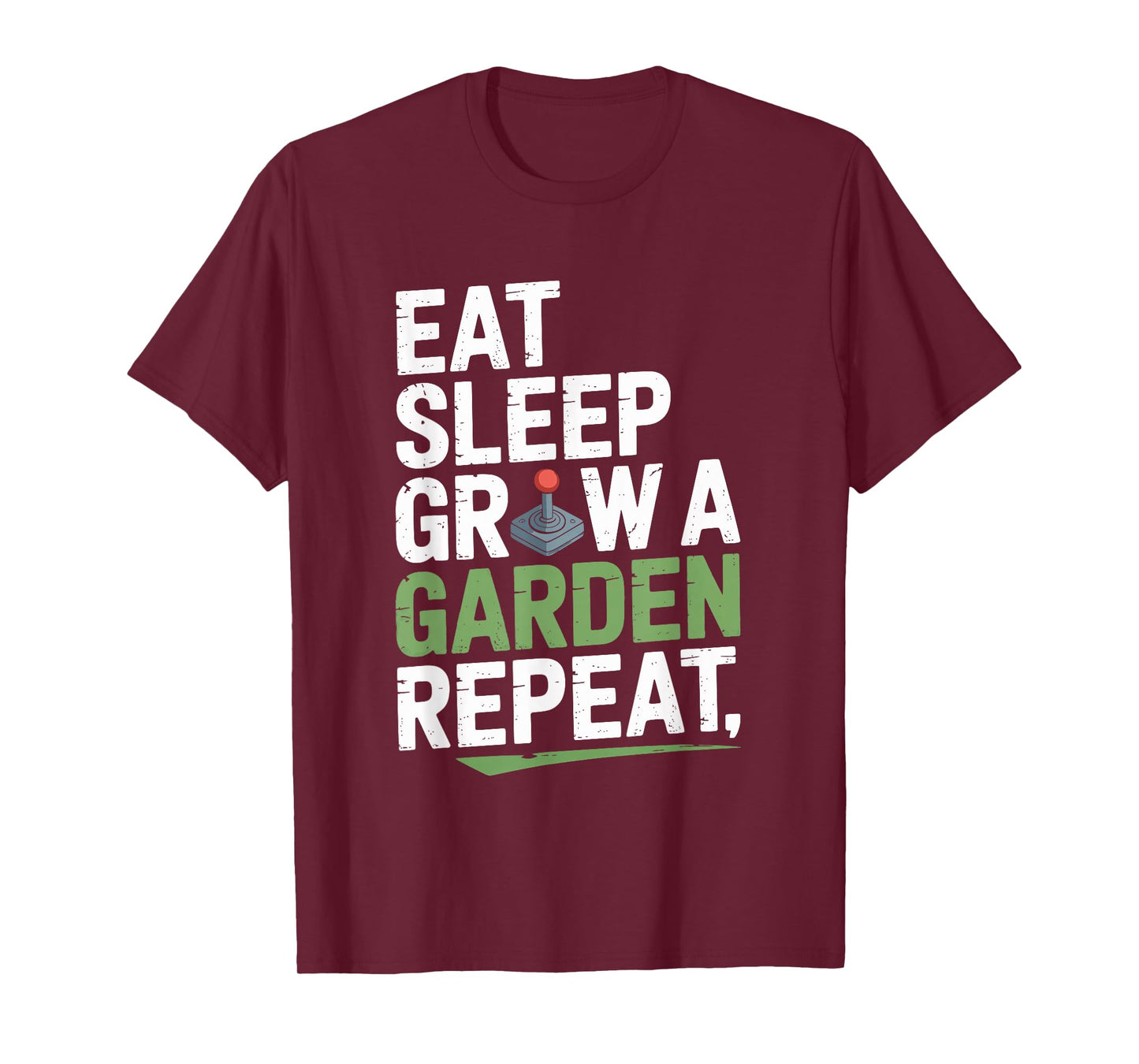 Game Eat Sleep Grow A Garden Repeat Gamer Design T-Shirt