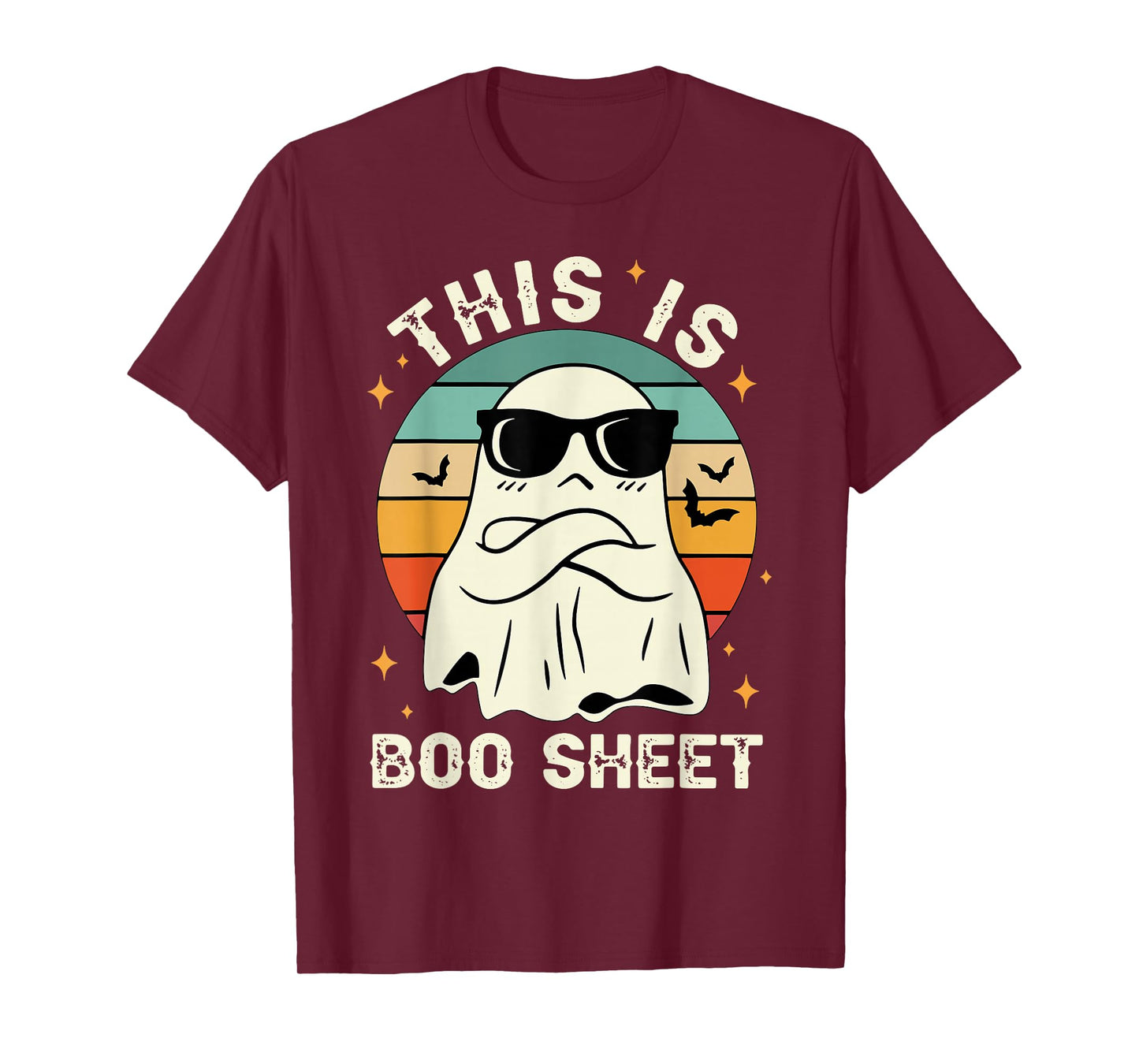 This is Some Boo Sheet Angry Ghost Halloween Men Women T-Shirt