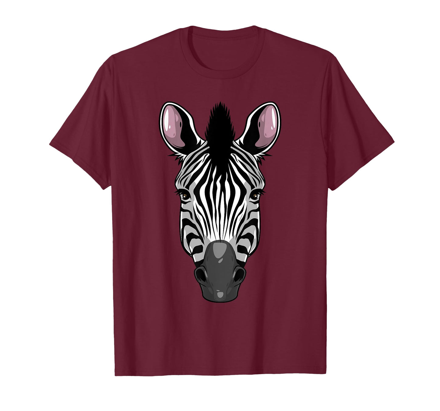 Funny Zebra Art for Men Women Kids Zebra Animal Print Zebra T-Shirt