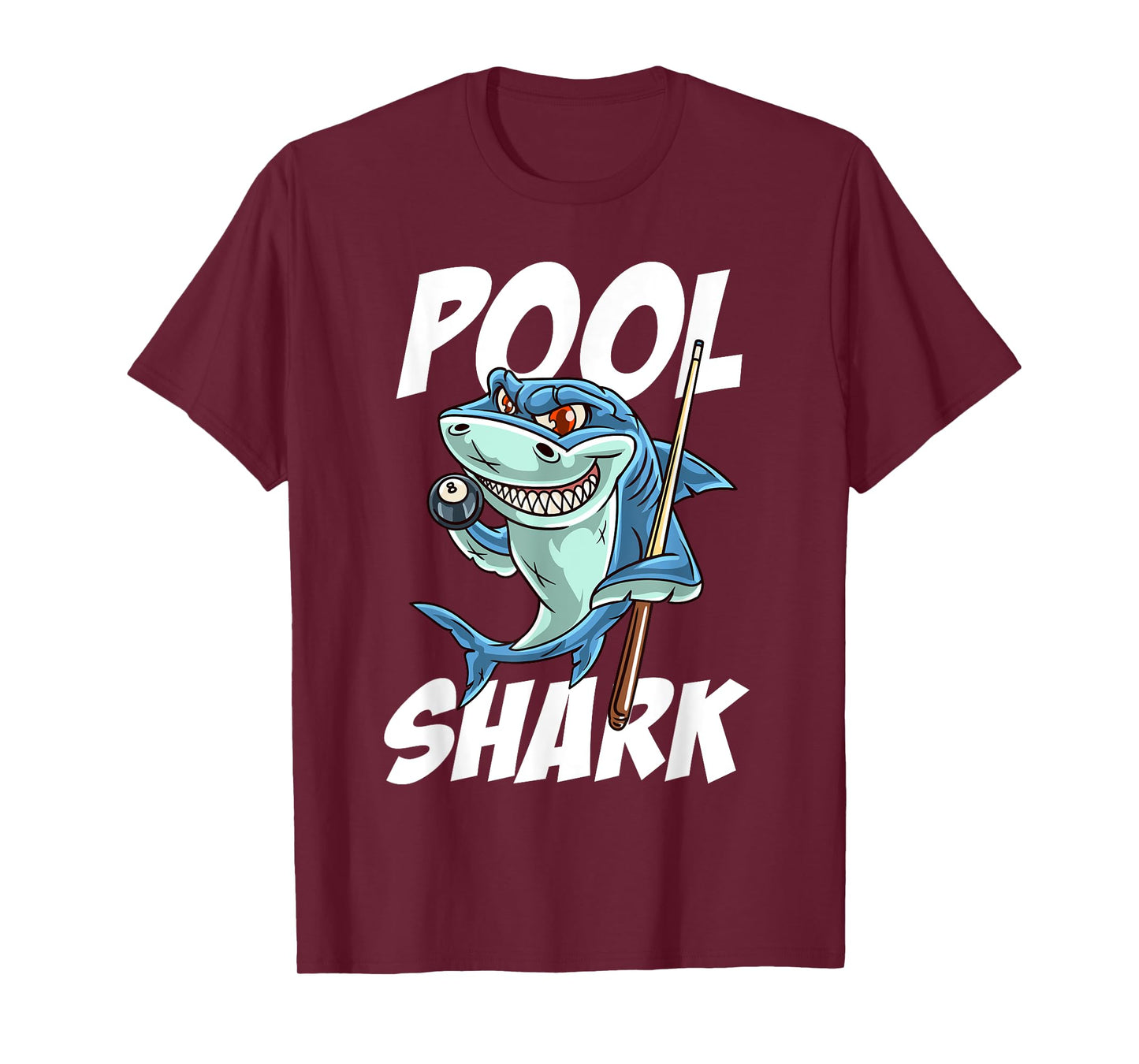 Funny Billiards Pool Shark Snooker Hall Joke Billiard T-Shirt