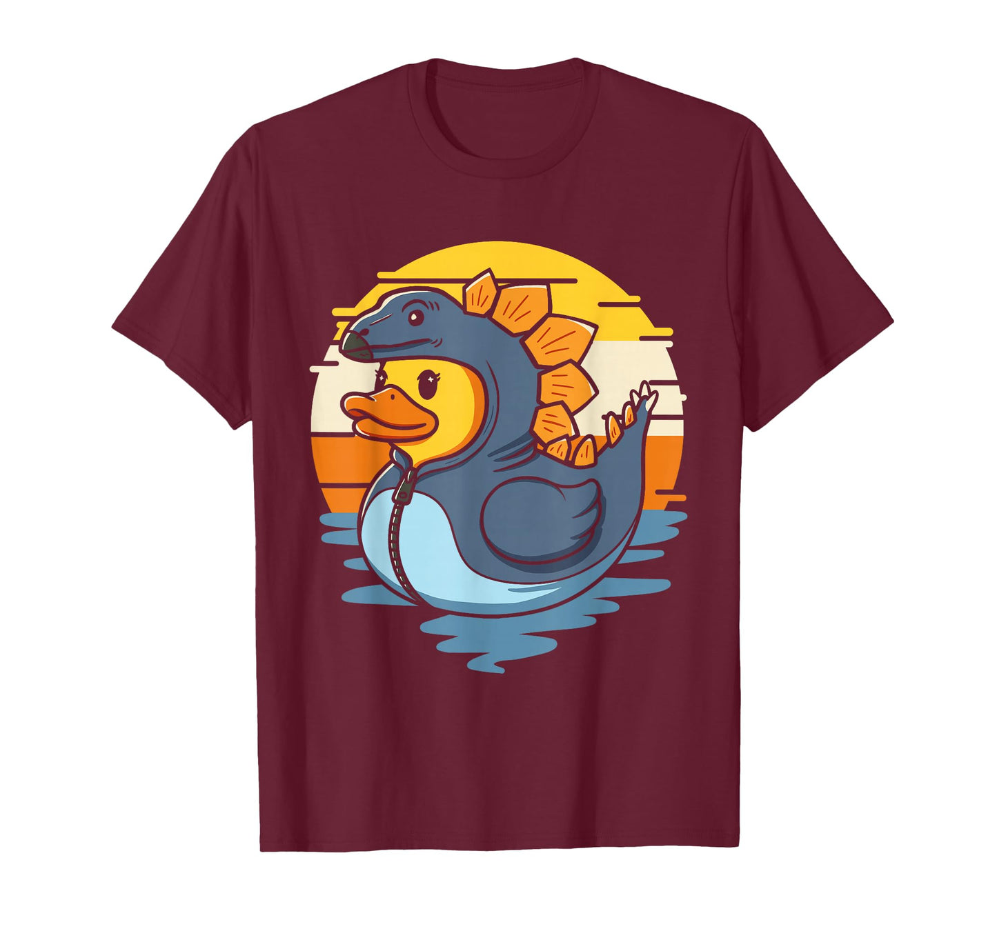 Stegosaurus Duck T-Shirt