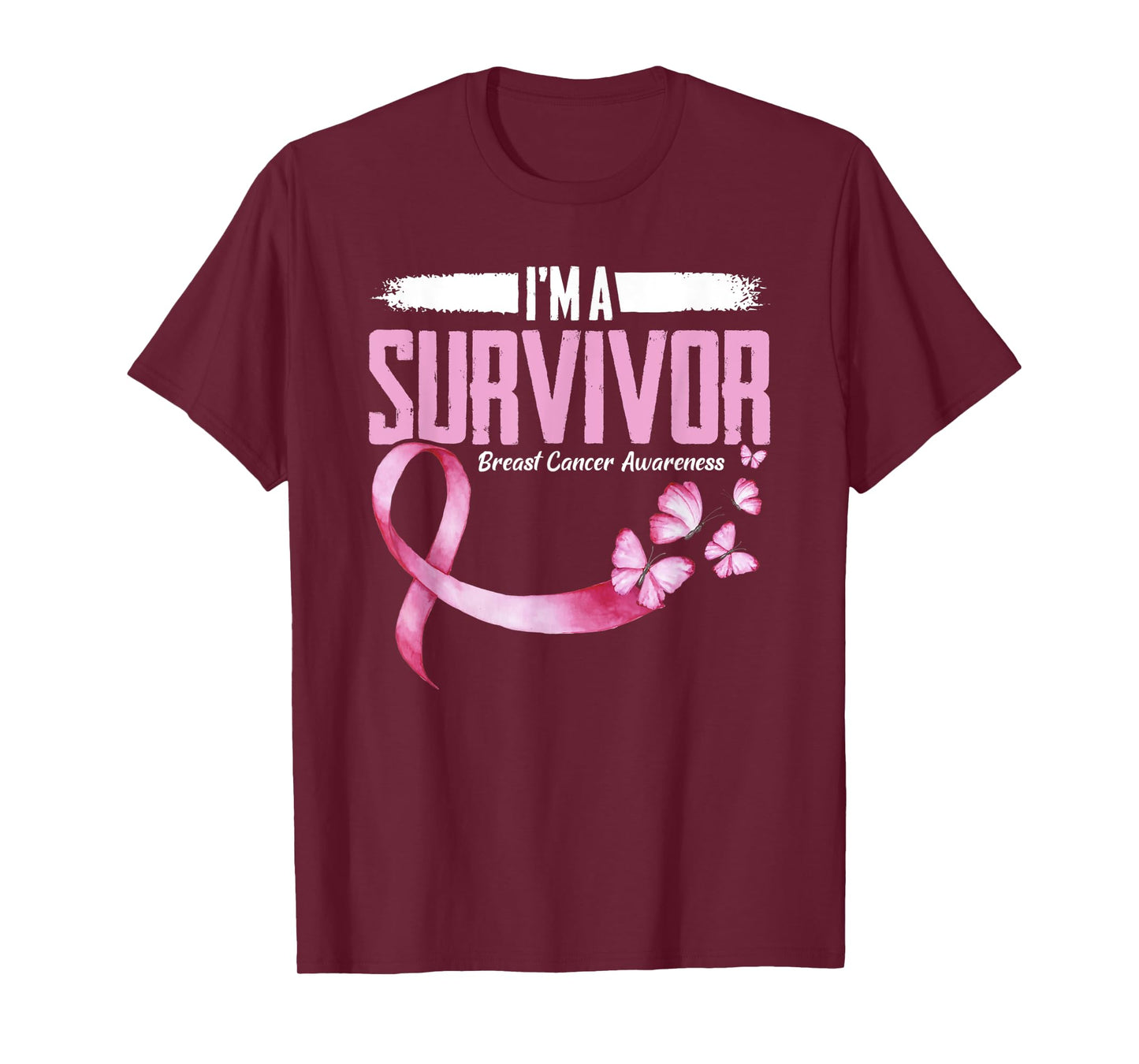 Im A Survivor Breast Cancer Awareness T-Shirt