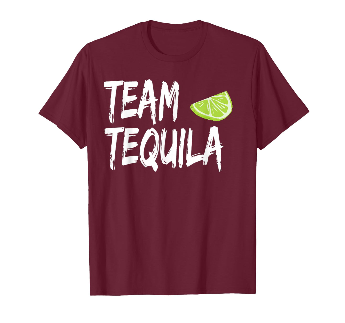 Team Tequila With Green Lime Design T-Shirt