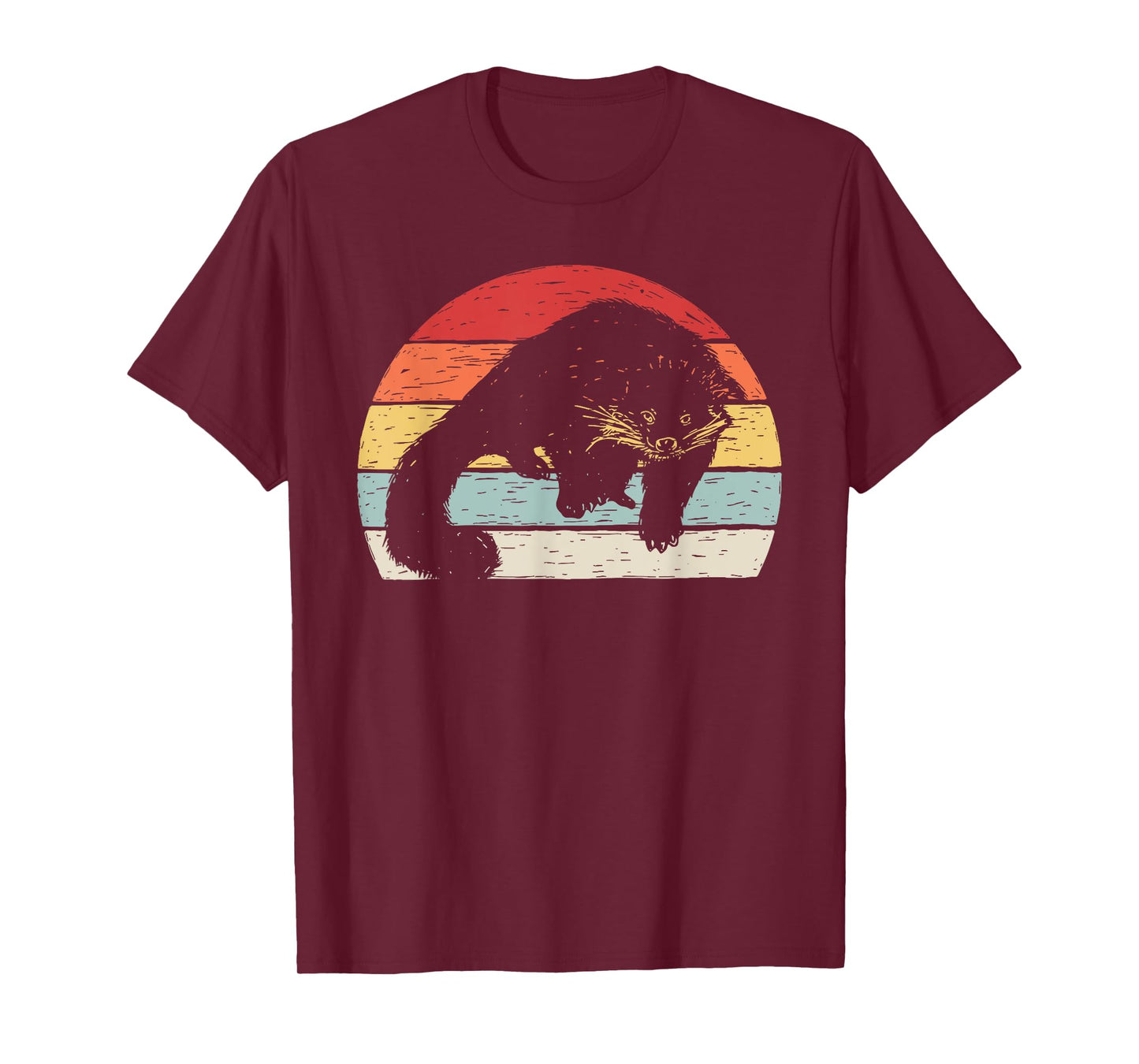 Vintage Retro Binturong Bearcat T-Shirt for Men Women Girls Kids