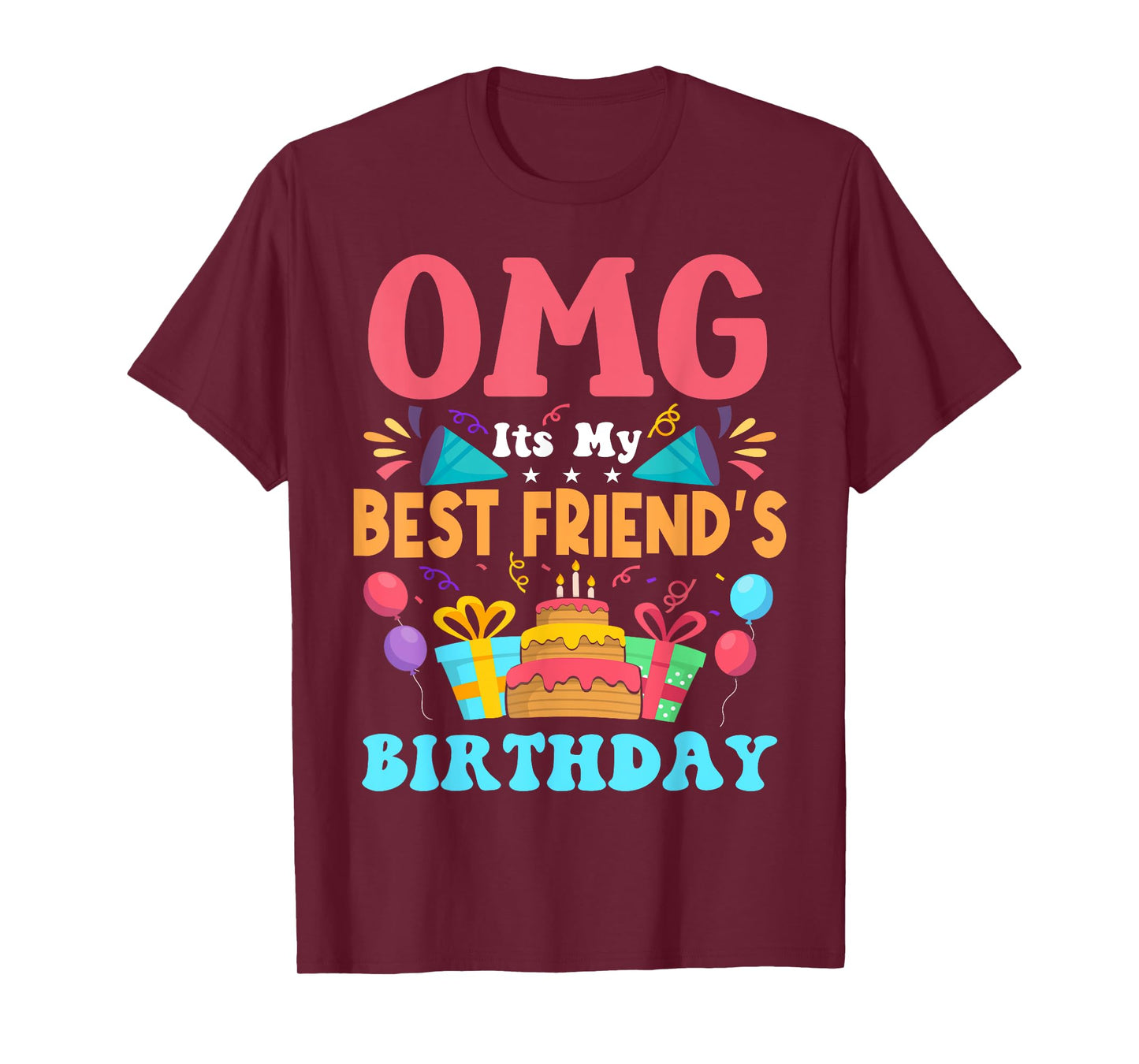 It's My Birthday Best Friend Gift Family Happy Birthday T-Shirt