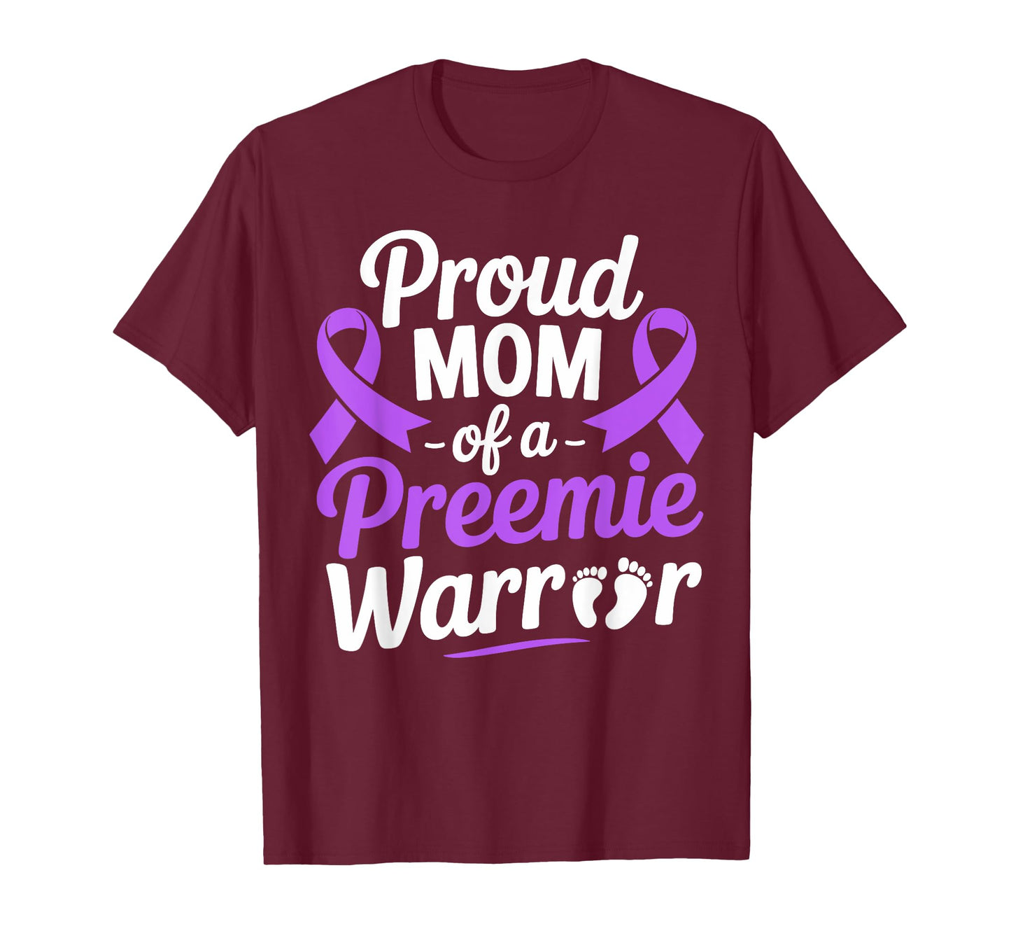 Prematurity Awareness Proud Preemie Mom Nicu Warrior T-Shirt