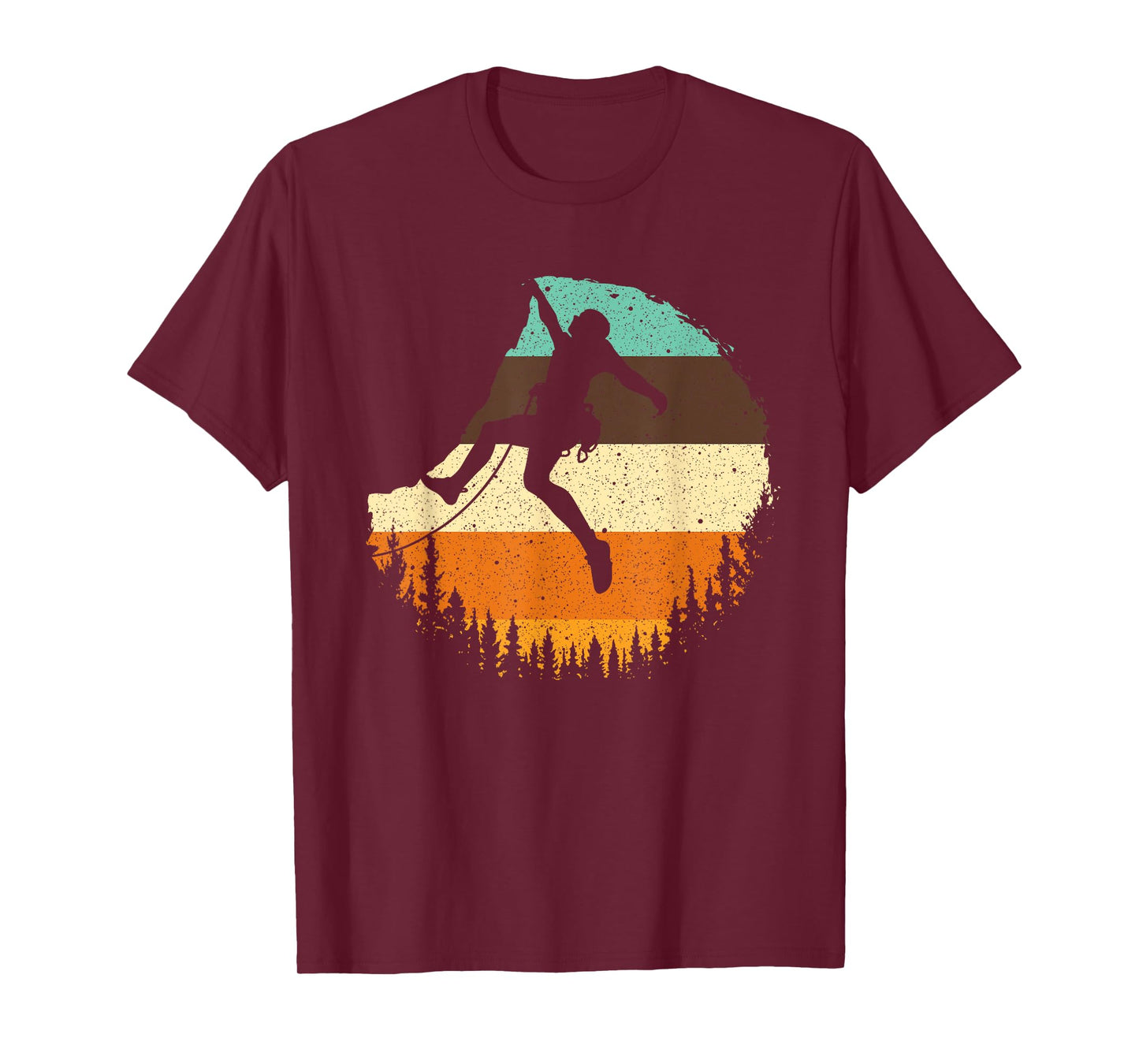 Cool Rock Climbing For Men Women Mountain Climber bouldering T-Shirt