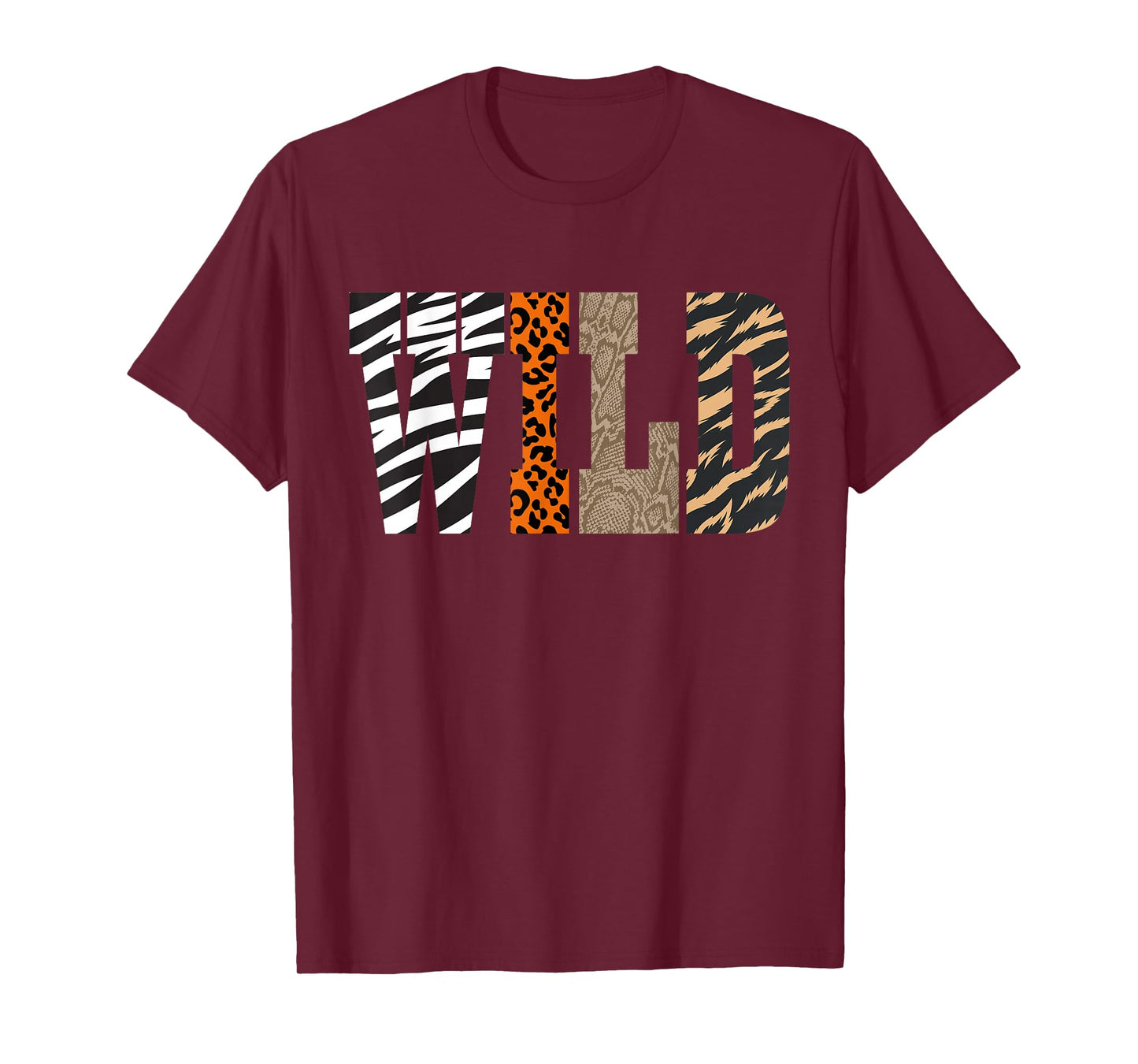 Wild Animal Pattern - Animal Print T-Shirt