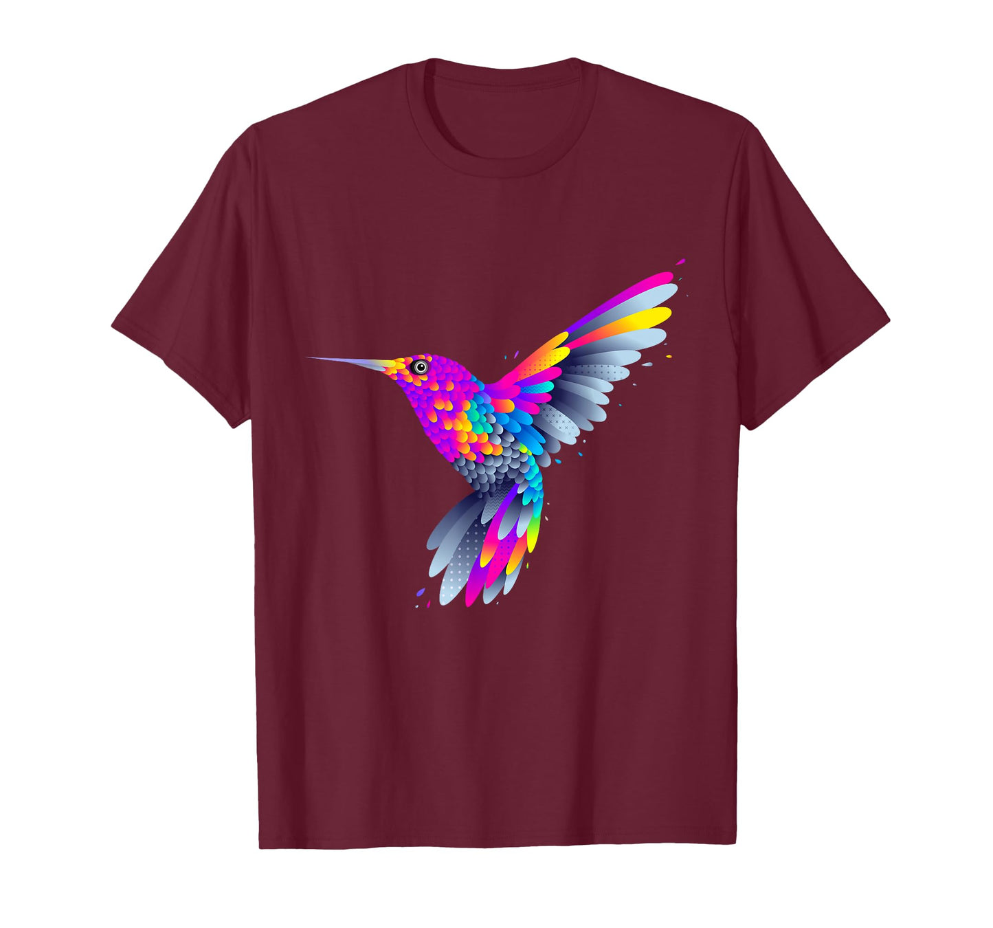 Colorful Peaceful Bird T-shirt, I Love Birds, Birds Graphic T-Shirt