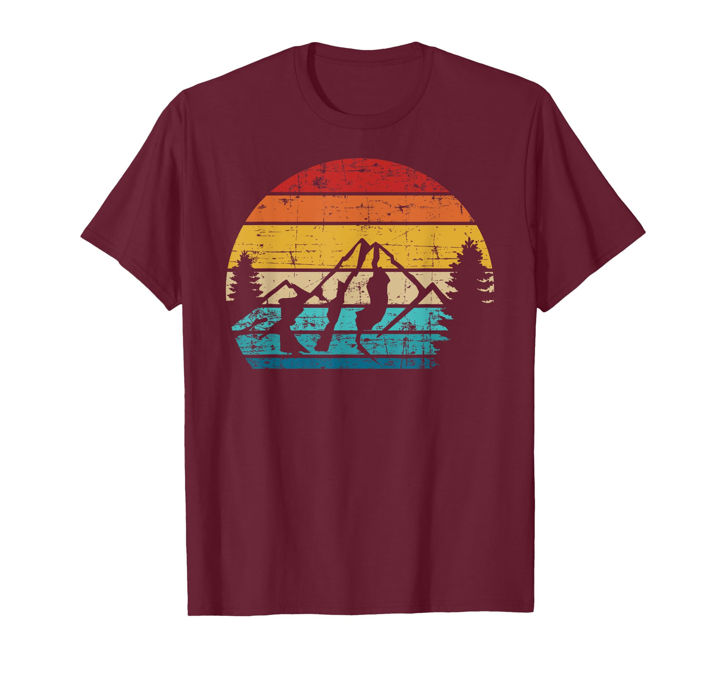 Mountains vintage Camping T-Shirt