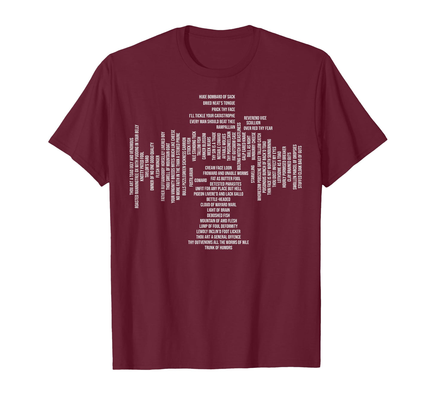 Shakespeare Insults - Funny Shakespeare Quotes T-Shirt