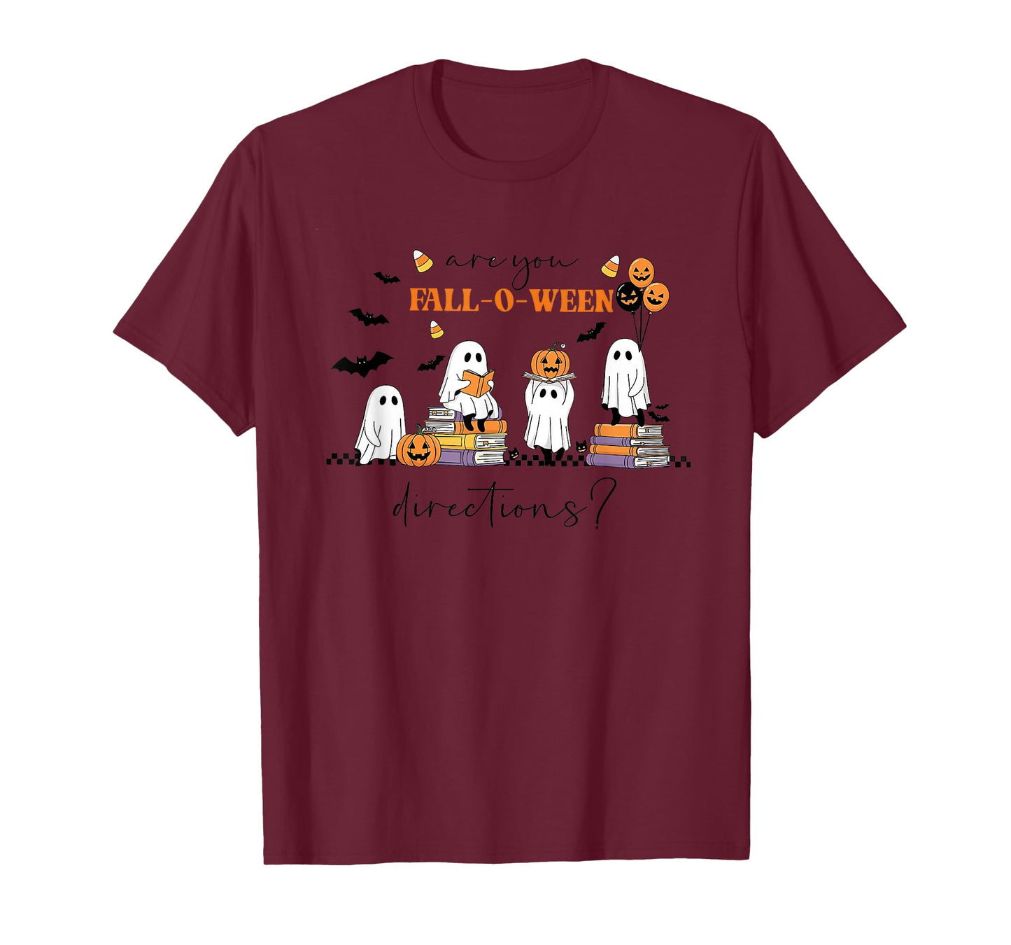 Funny Halloween Teacher Joke are You Fall O Ween Directions T-Shirt