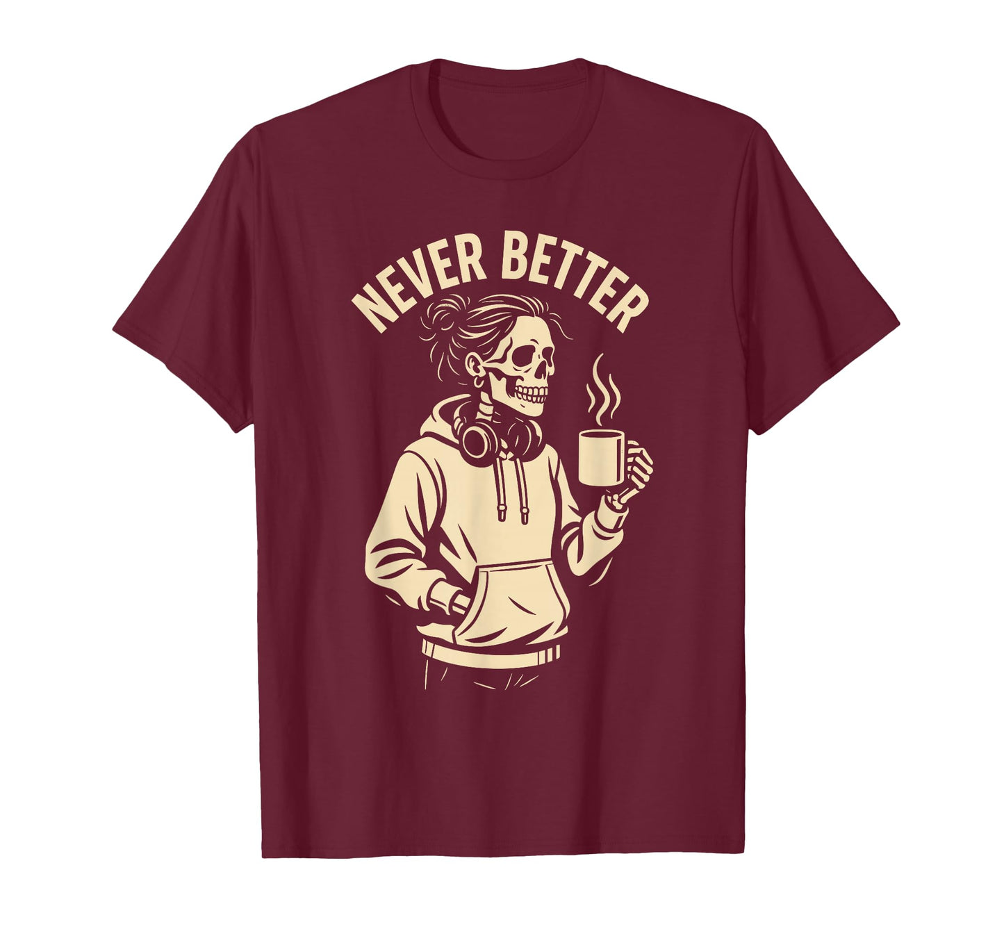 Skeleton Coffee T-Shirt