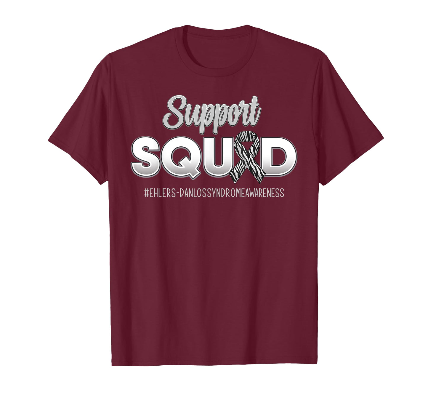 Support Squad Ehlers-Danlos Syndrome EDS Awareness Men Women T-Shirt