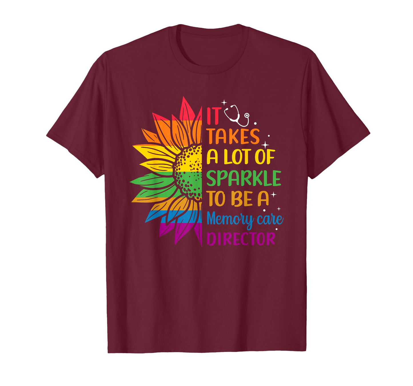Memory Care Director Senior Nurse Worker T-Shirt