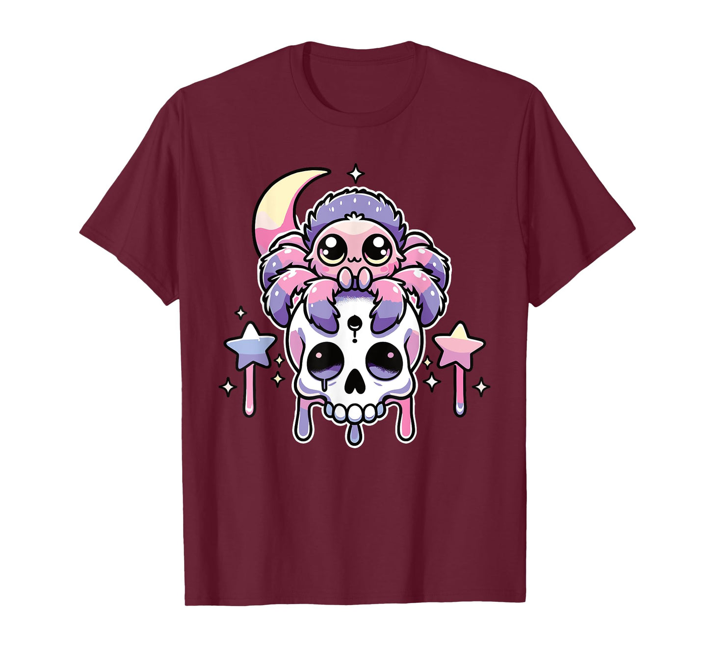Kawaii Gothic Tarantula Pastel Colors Gothic Goth Tarantula T-Shirt