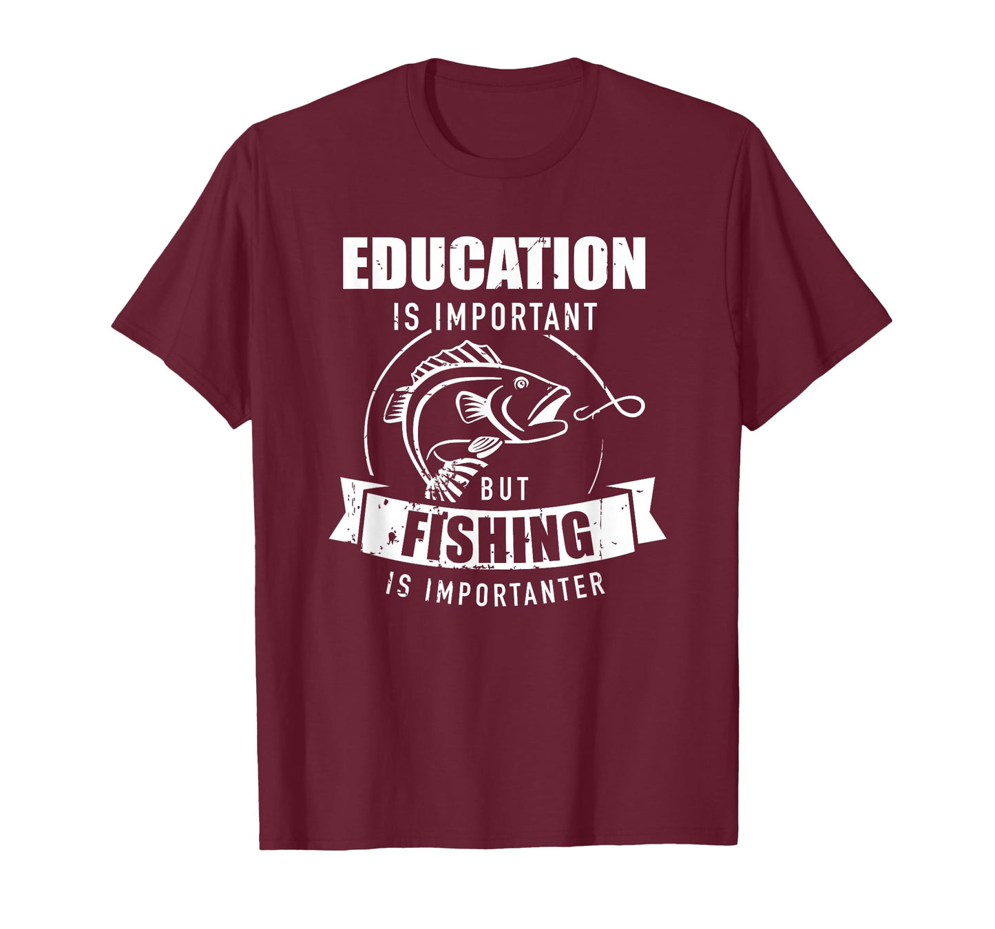 Fishing Education Sayings T-Shirt