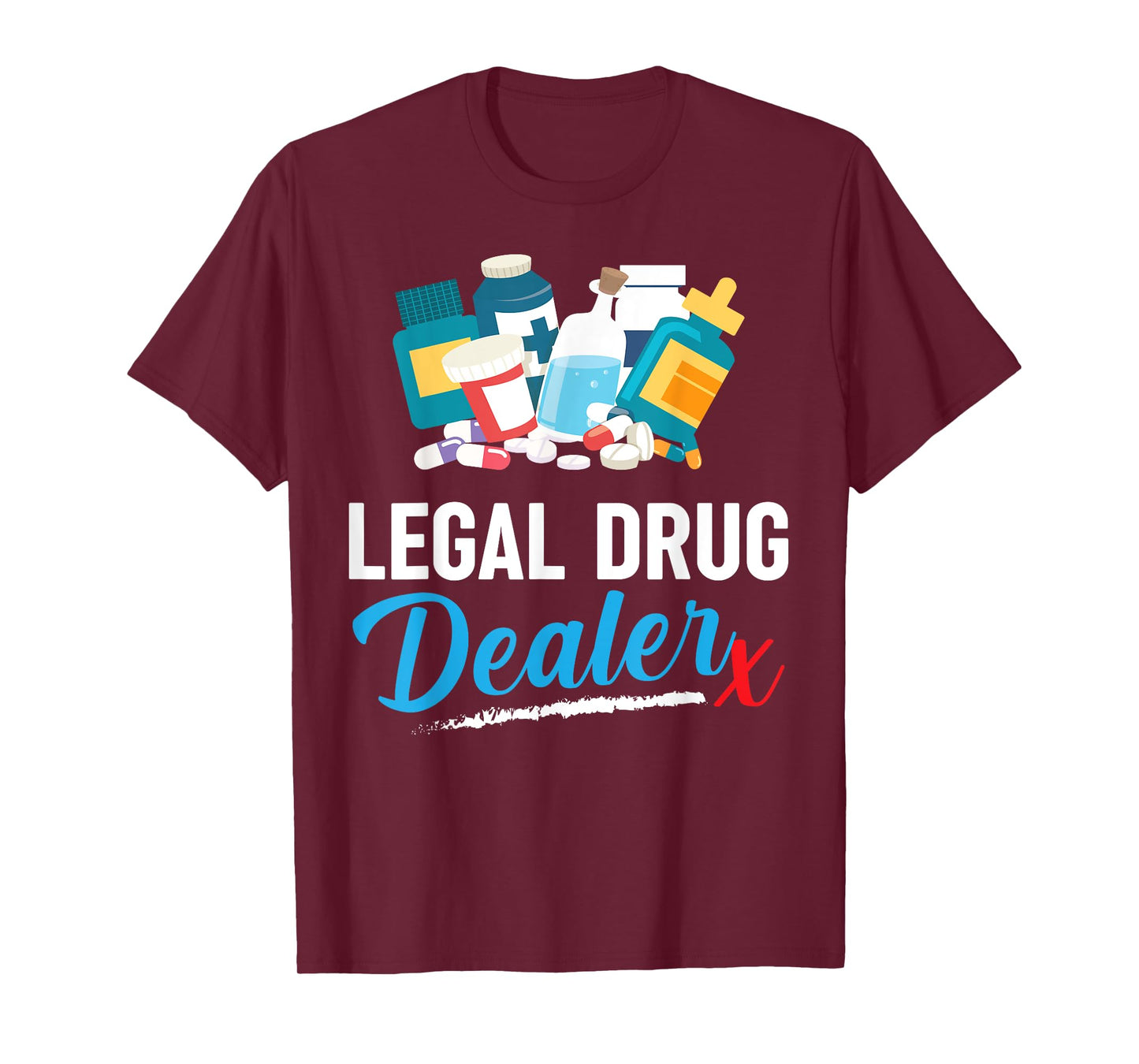 Nurse & Doctor tee Unisex-Adults Black T-Shirt Small