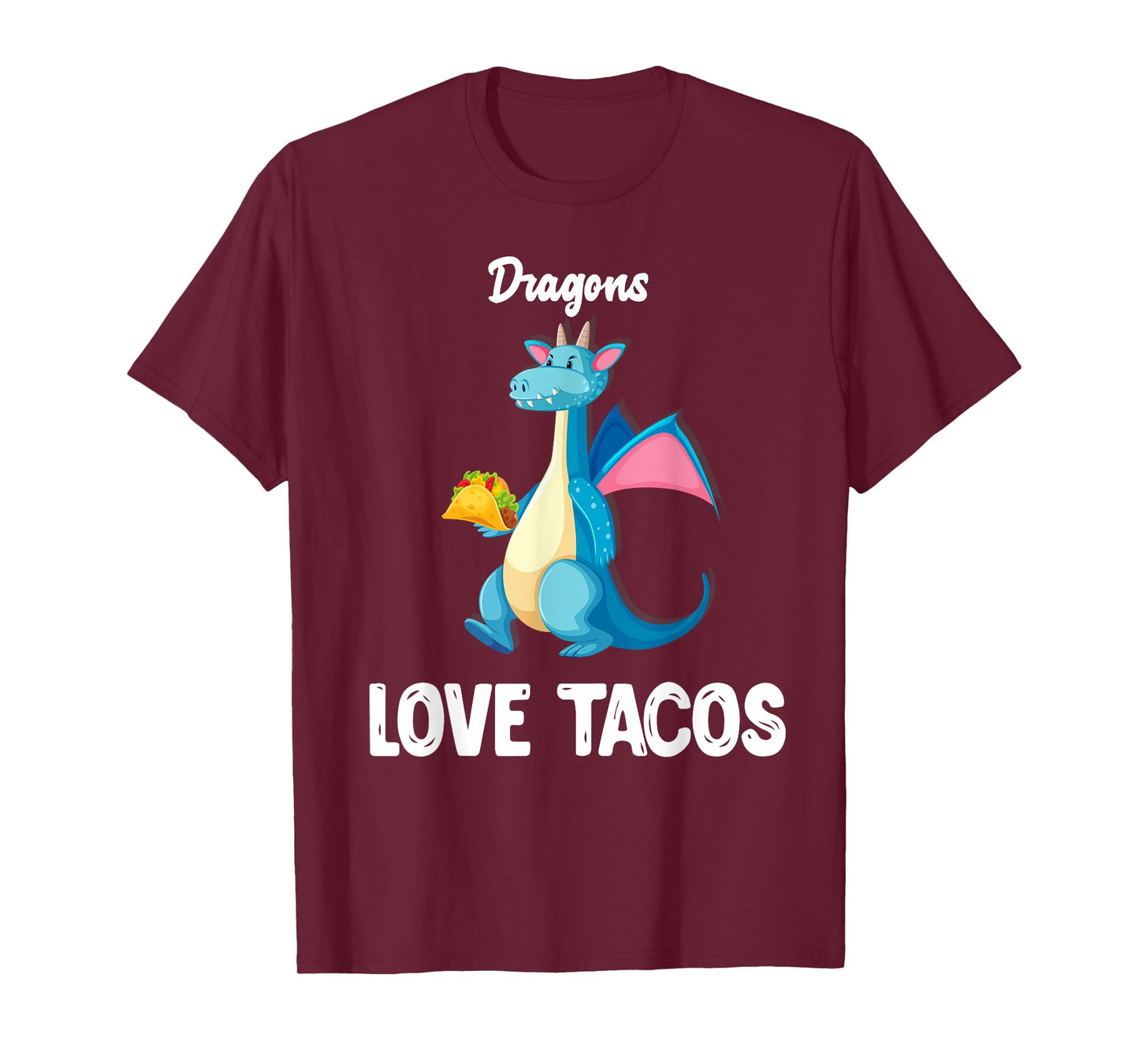 Dragons Love Tacos Shirt Funny Tacos Lover Gifts T-Shirt
