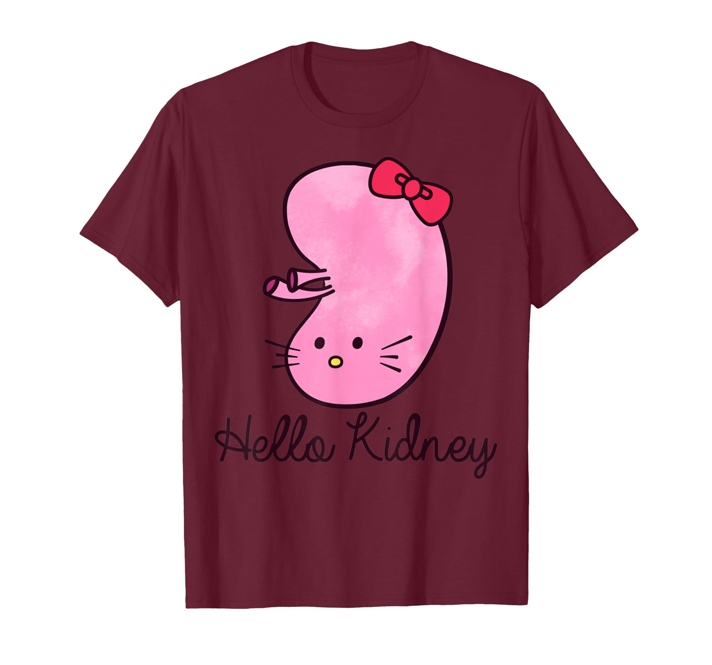 Hello Kidney Funny Transplant Disease Dialysis Awareness T-Shirt