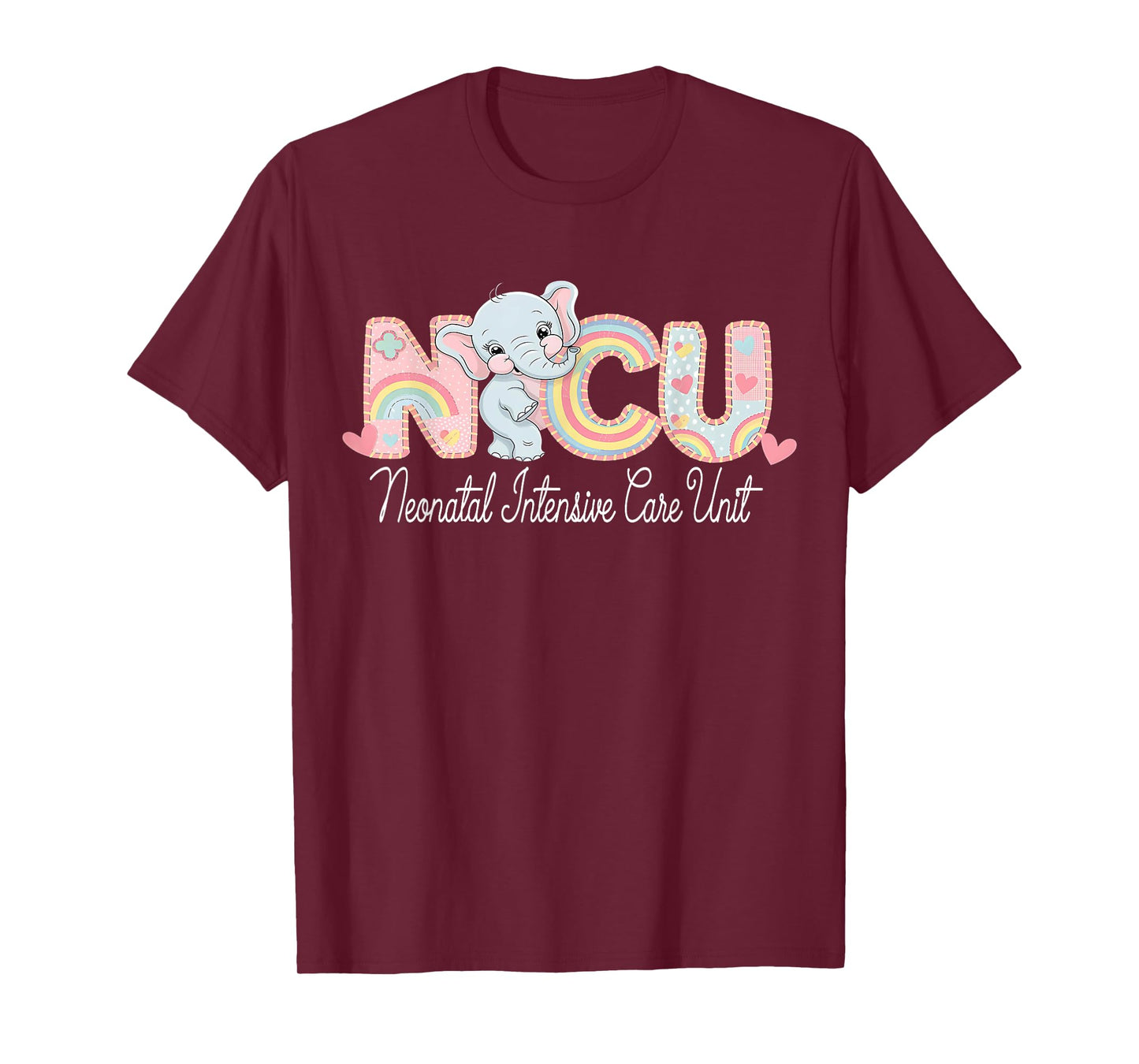Elephant Nurse NICU Team RN Neonatal Intensive Care Unit T-Shirt