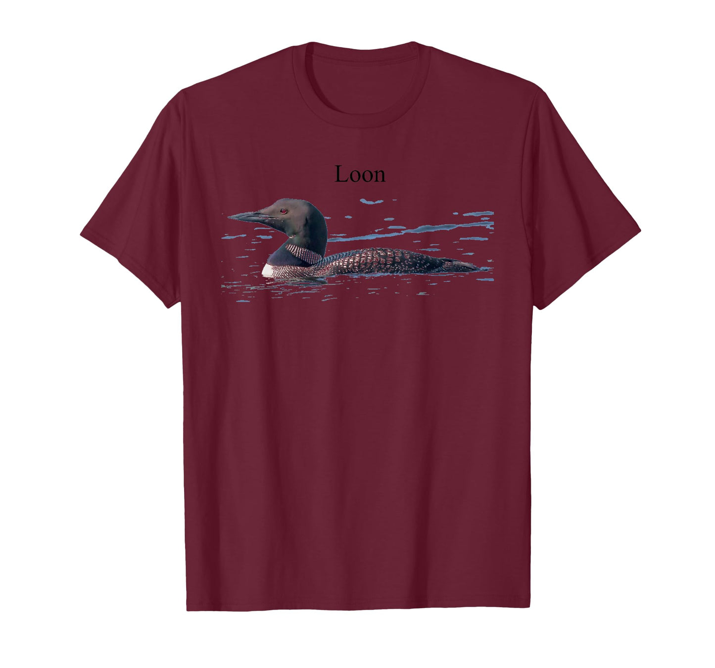 Common Loon Bird Lover Art T-Shirt