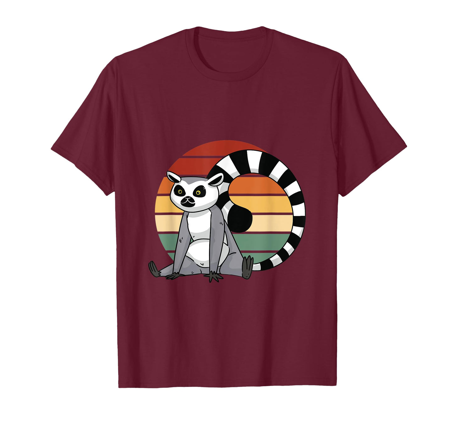 Lemur Sunset Lemur Lover Animal Madagascar Lemur T-Shirt
