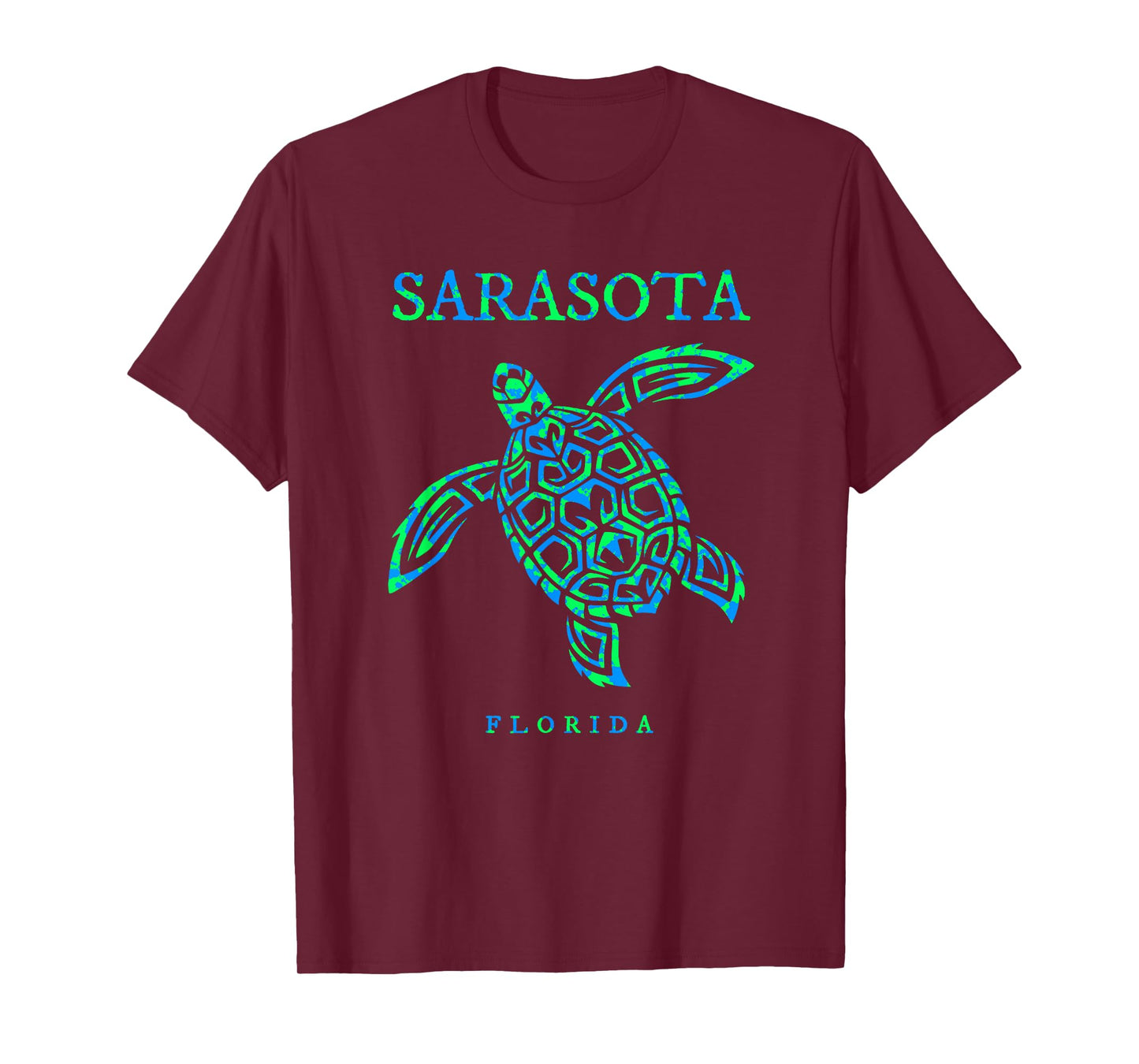 Sarasota Florida Sea Turtle Boys Girls Toddler T-Shirt