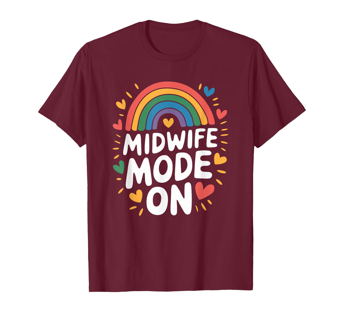 Midwifery Design Certified Nurse Midwife CNM Birth Doula T-Shirt