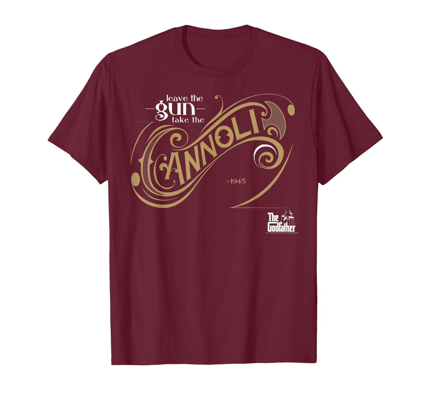 The Godfather Leave The Gun Take The Cannoli T-Shirt