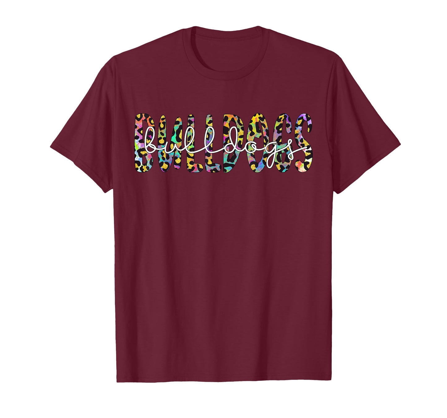 Bulldogs School Sports Fan Team Spirit Mascot Gift Vintage T-Shirt