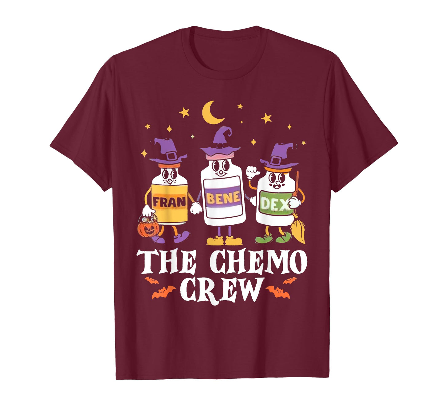 Oncology Nurse Halloween, Nurse Squad Chemo Spooky Nurse Icu T-Shirt
