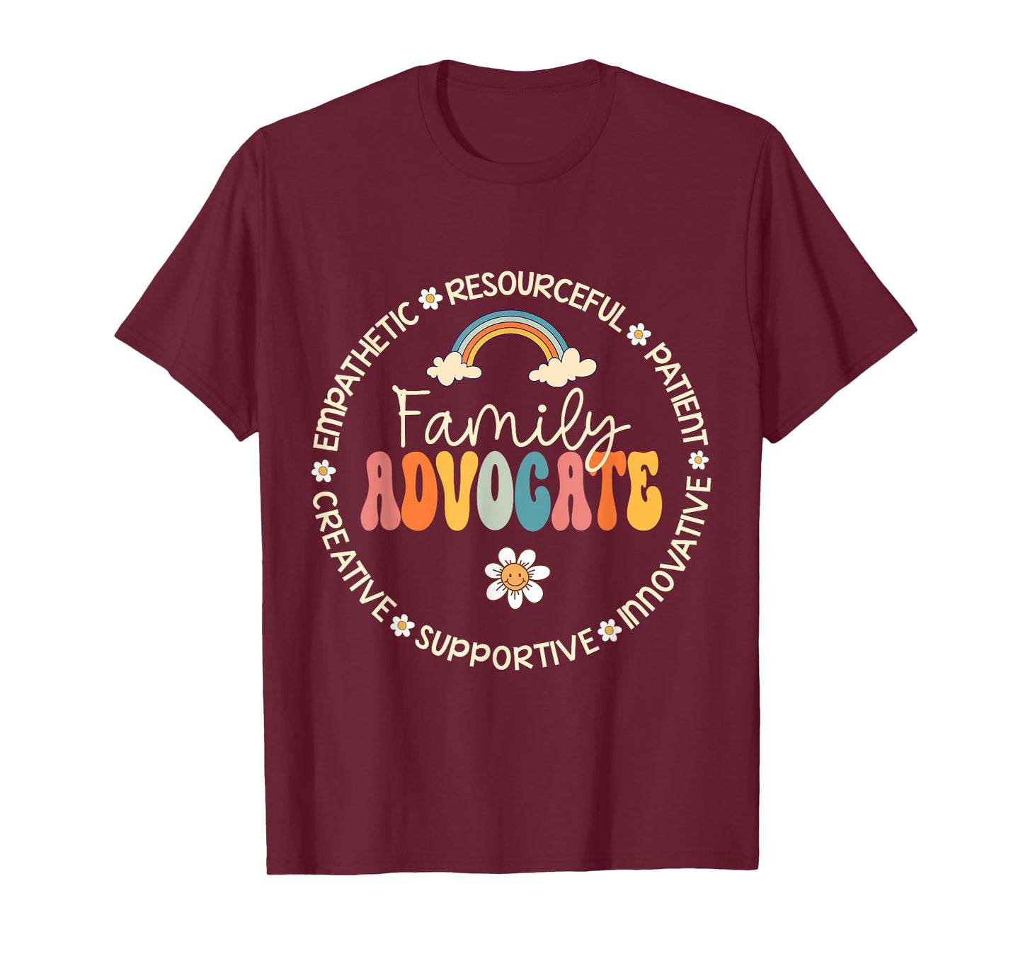 Family Advocate Back to School Teacher Appreciation Week T-Shirt