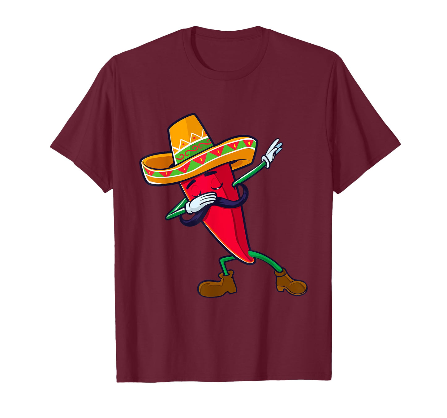 Funny Dabbing Chili Mexican Pepper Dab T-Shirt