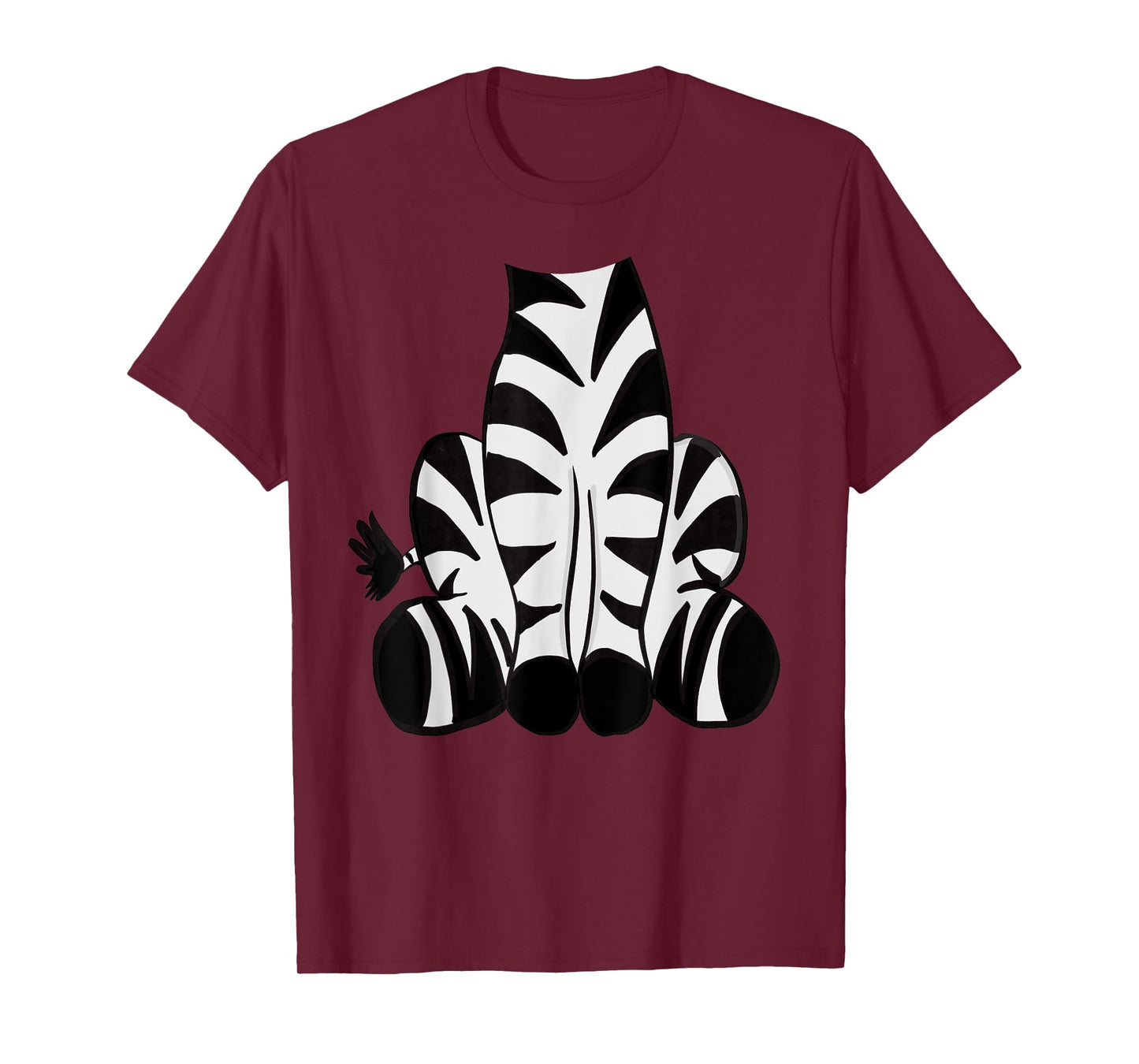Zebra Halloween Costume Shirt - Cute Pretend Zebra Outfit T-Shirt